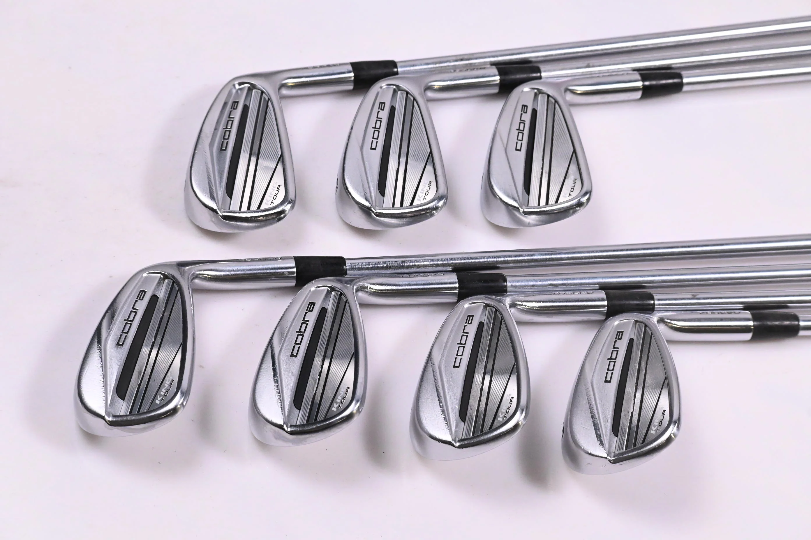 Cobra King Tour 2023 Irons / 5-PW+GW / Regular Flex Project X IO 105 Shafts - Image 2