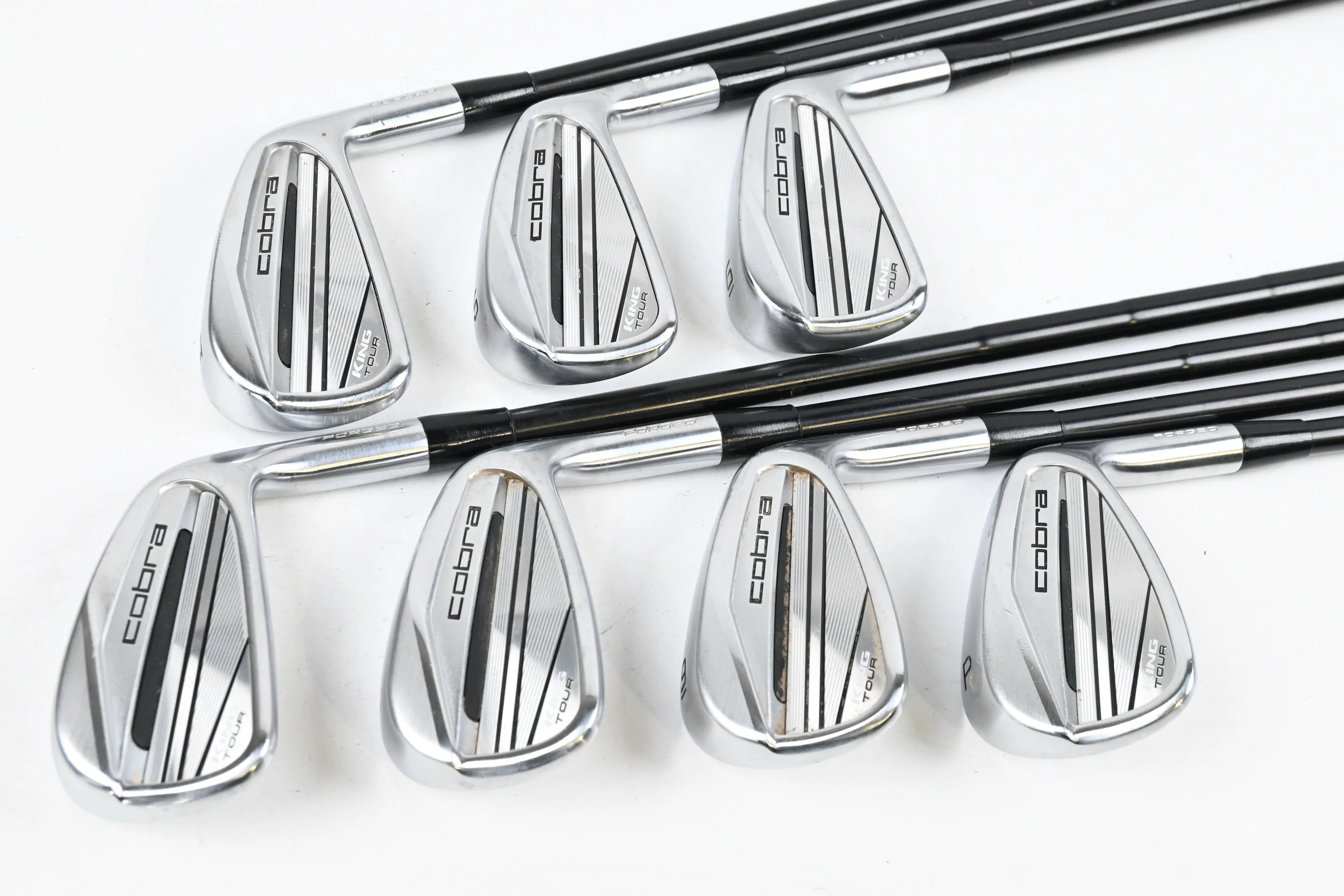 Cobra King Tour 2023 Irons / 4-PW / X-Flex AMT Tour White X100 Shafts - Image 2
