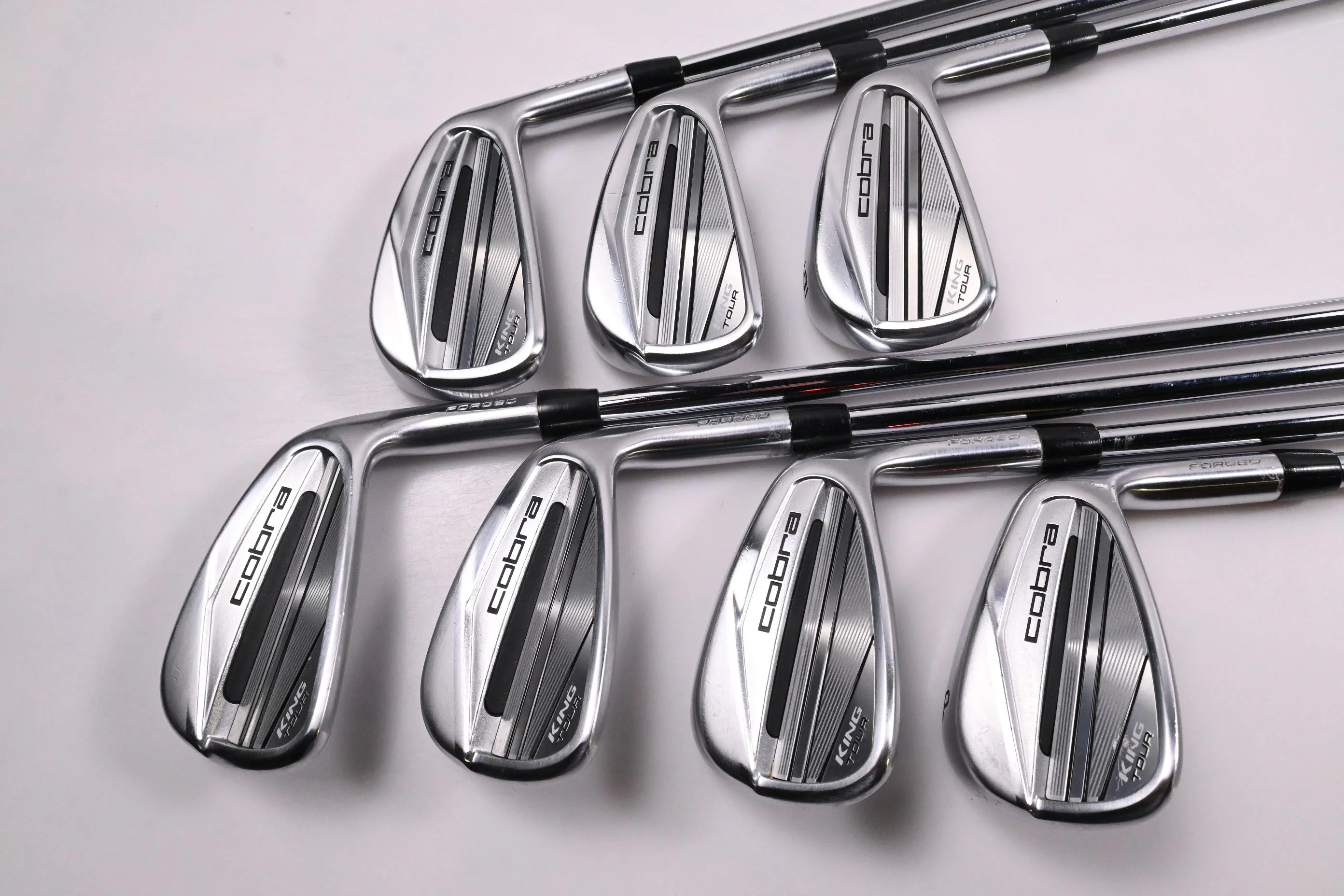 Cobra King Tour 2023 Irons / 4-PW / Stiff Flex Project X LZ 120 Shafts - Image 2