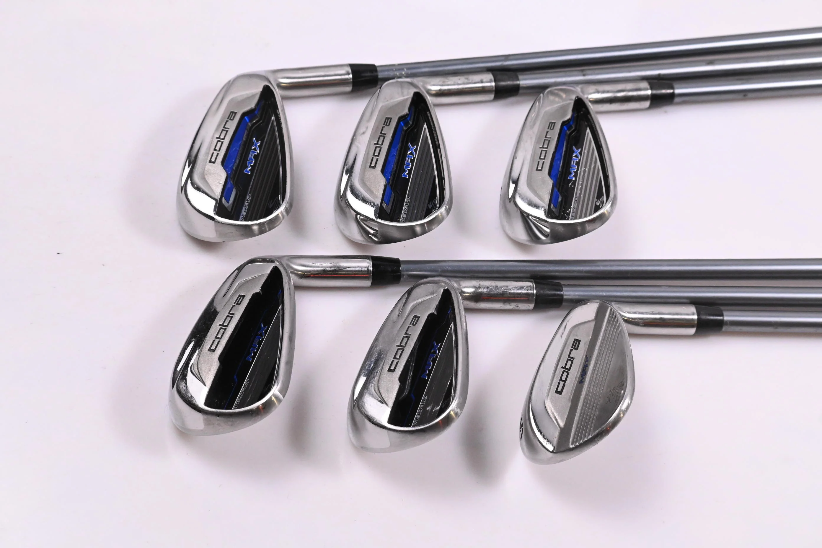 Cobra Max Irons / 6-PW+SW / Regular Flex Matrix White Tie X4 65 Shafts - Image 2