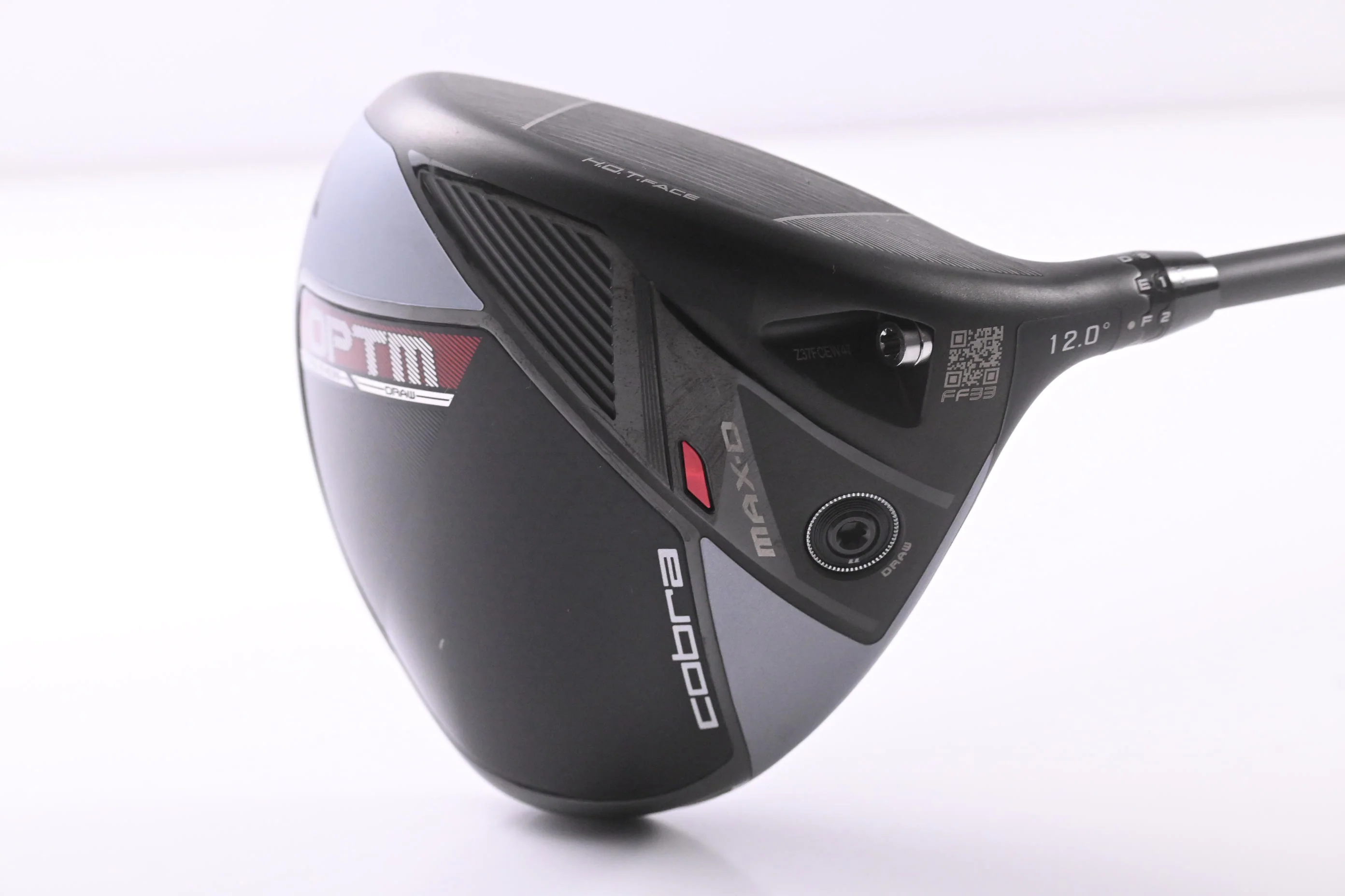 Cobra OPTM MAX-D Driver / 12 Degree / Stiff Flex Denali Frost Black 60 Shaft - Image 2