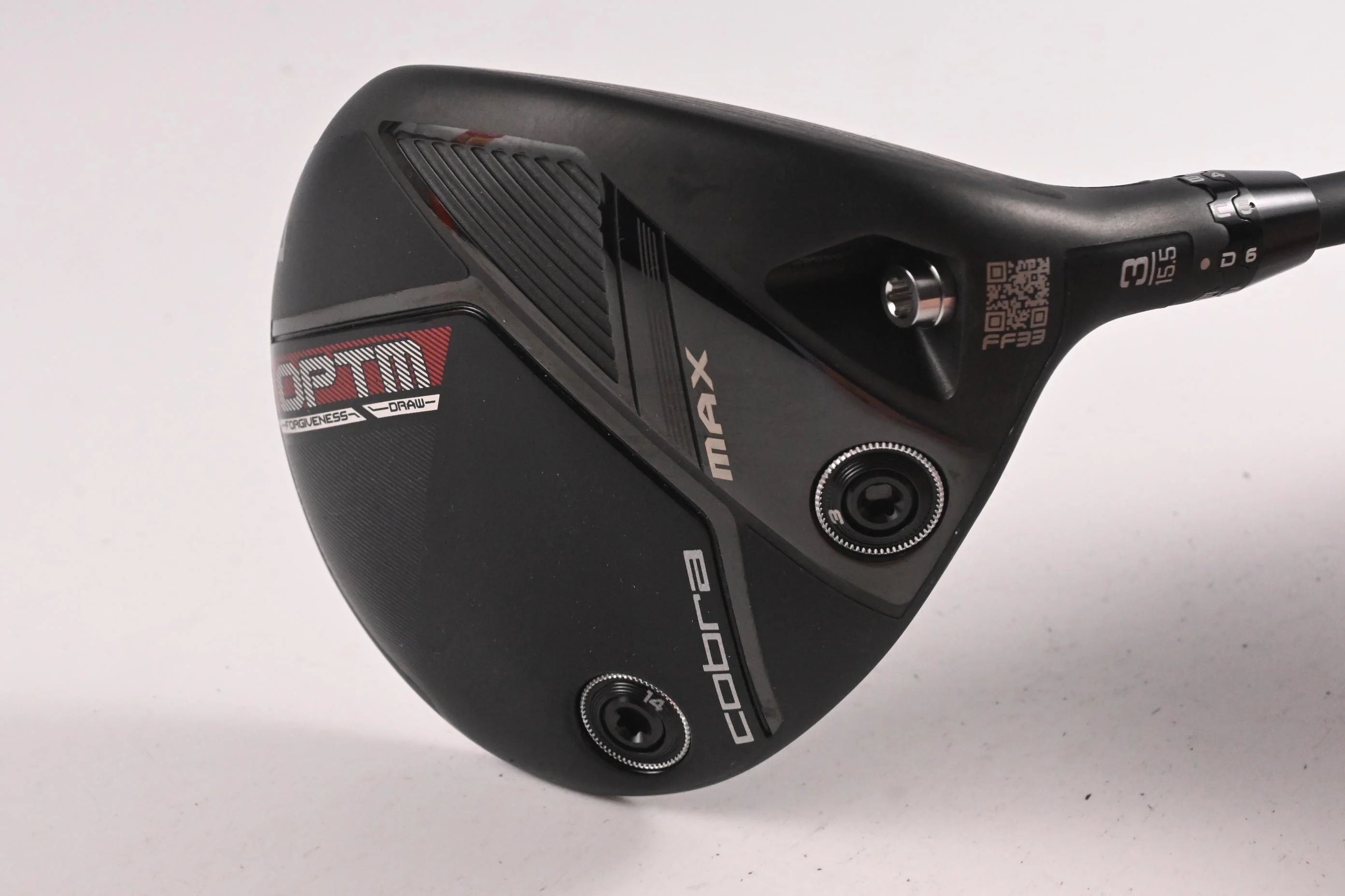 Cobra OPTM MAX #3 Wood / 16.5 Degree / Regular Flex Kai`li Red 50 Shaft - Image 2