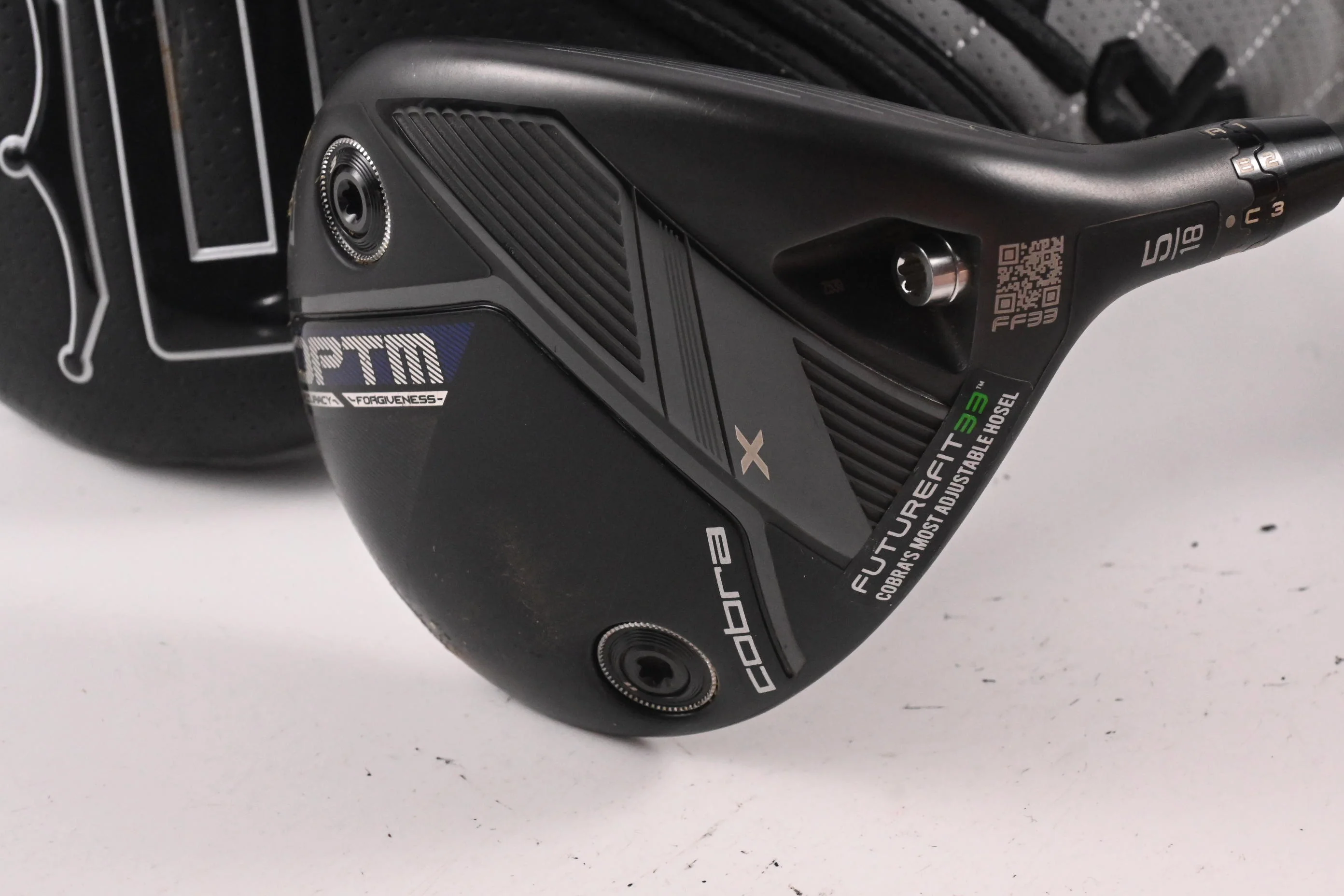 Cobra OPTM X #5 Wood / 18 Degree / Regular Flex Kai'li Blue Darkwaves 60 Shaft - Image 2