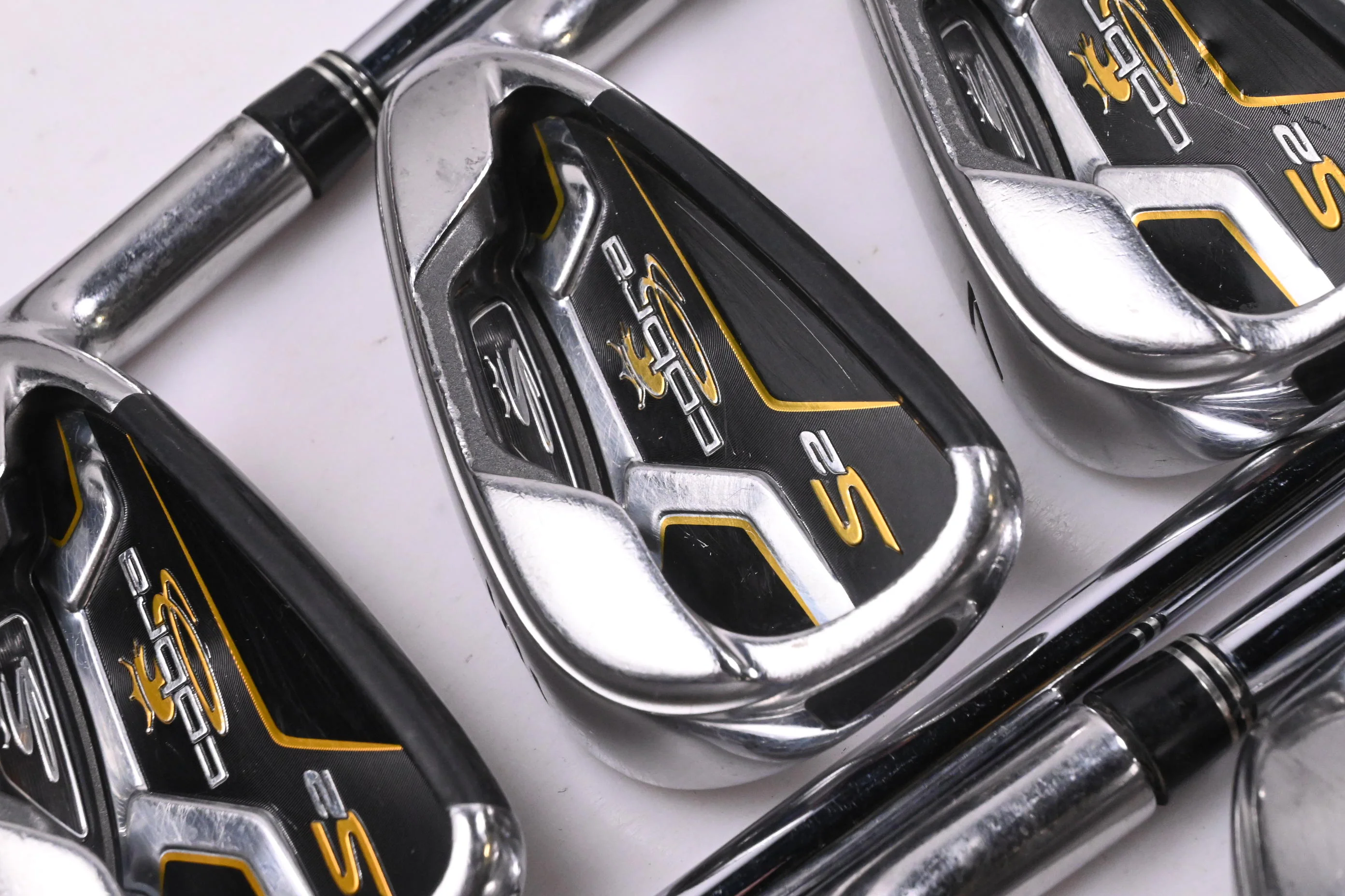 Cobra S2 Irons / 5-PW+SW / Stiff Flex N.S.Pro 1030H Shafts