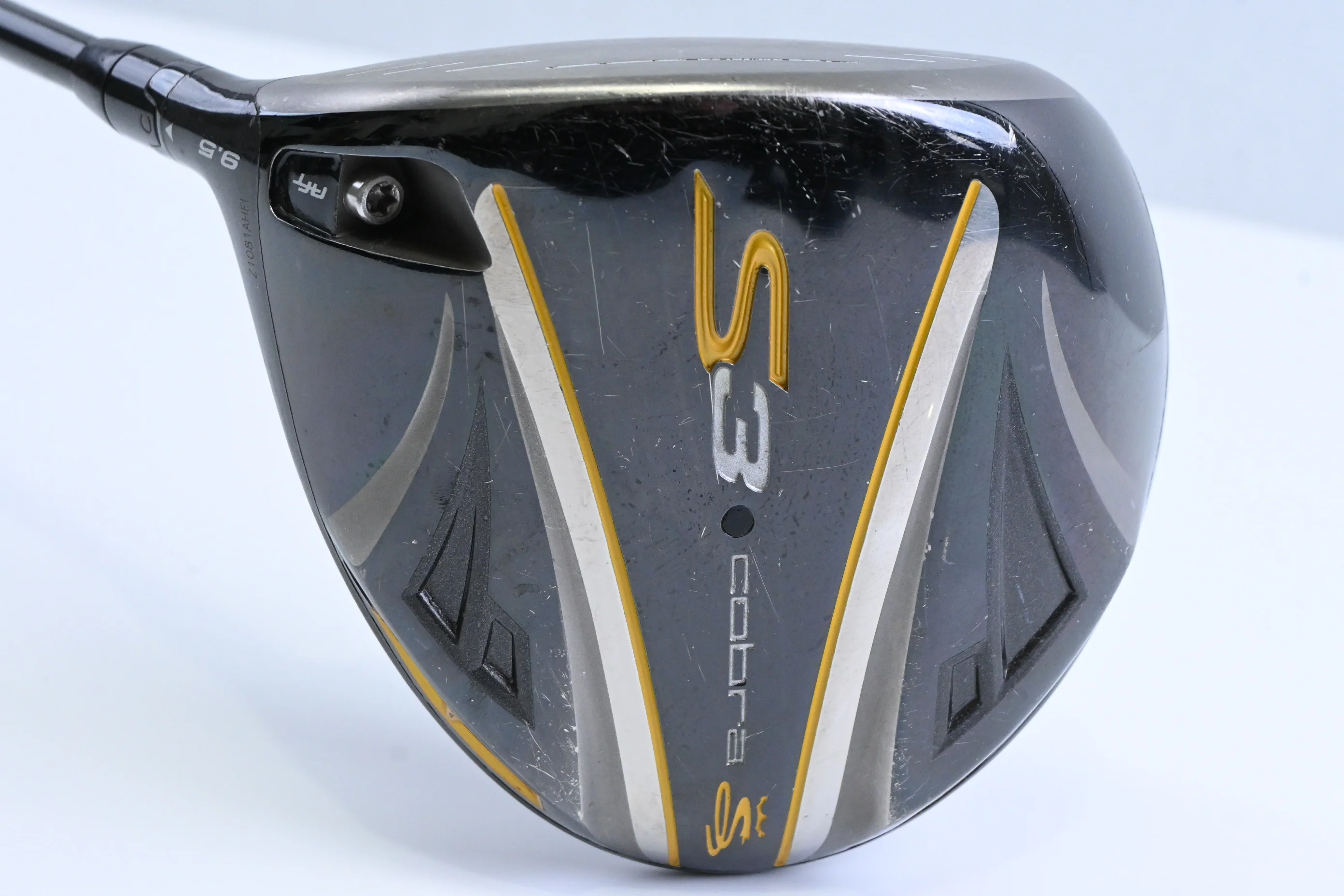 Left Hand Cobra S3 Driver / 9.5 Degree / Stiff Flex Fujikura Blur TX 006 Shaft - Image 2