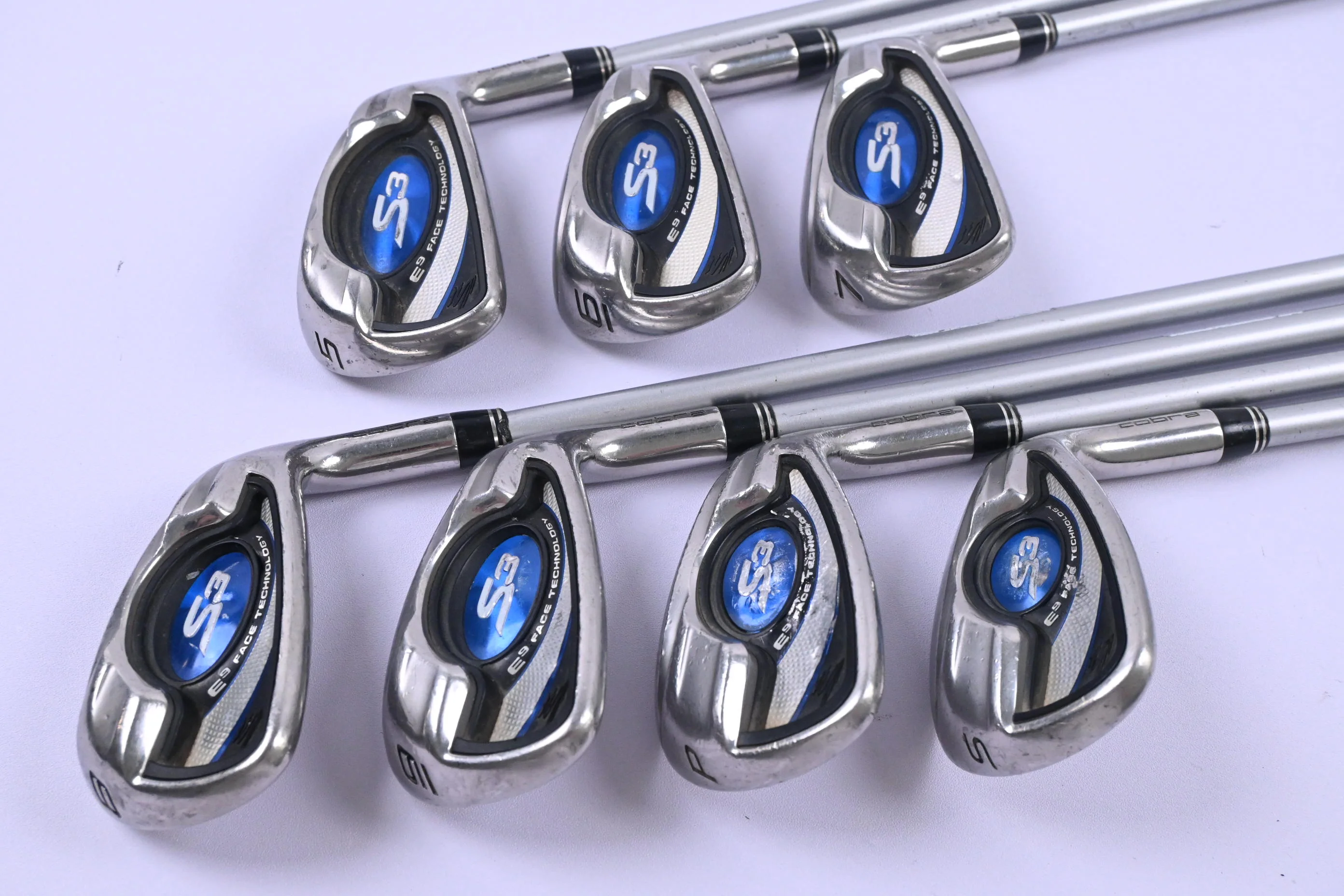 Ladies Cobra S3 Irons / 5-PW+SW / Ladies Flex Aldila 50 Shafts - Image 2