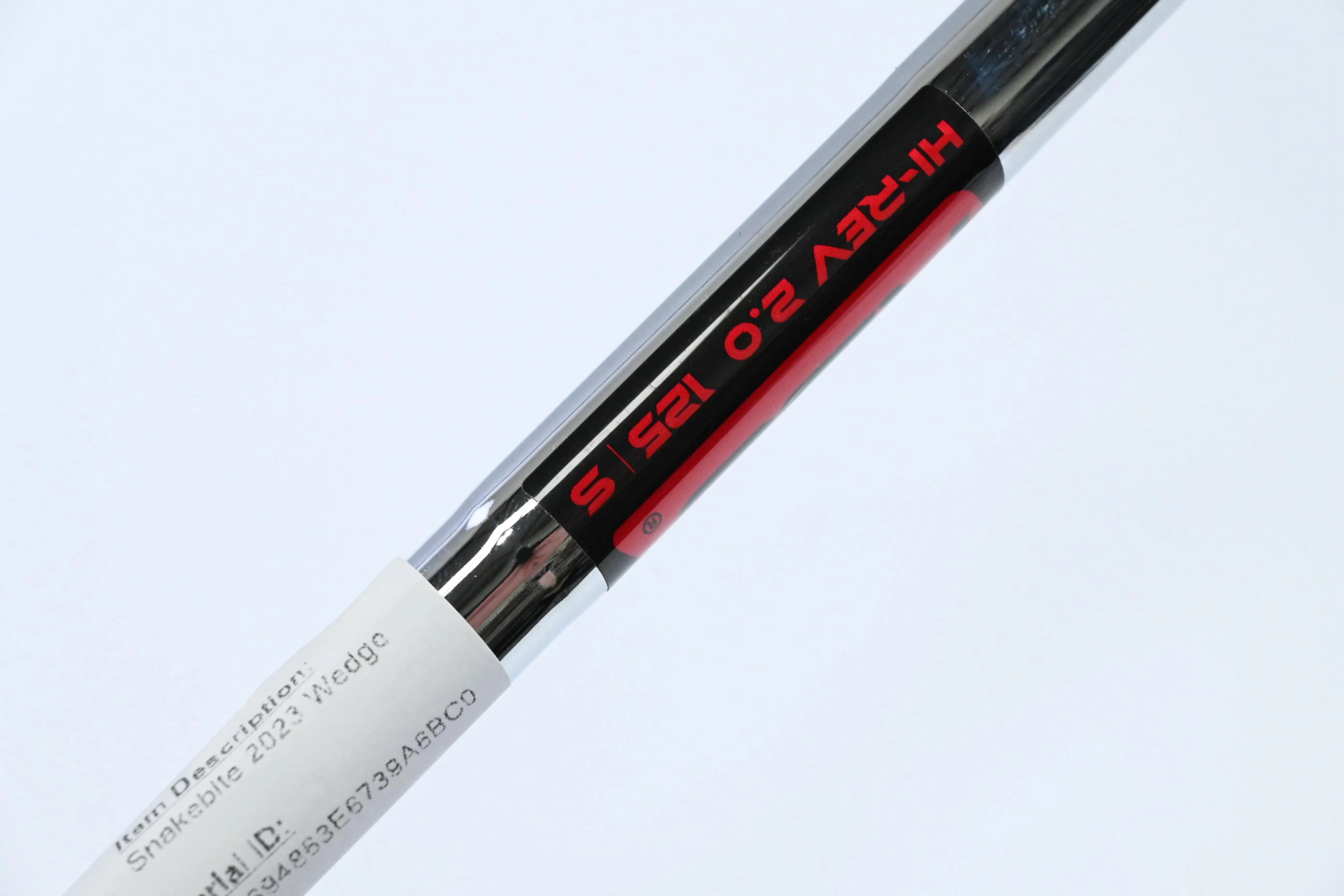 Cobra Snakebite 2023 Lob Wedge / 60 Degree / Stiff Flex KBS Hi-Rev 2.0 125 - Image 4