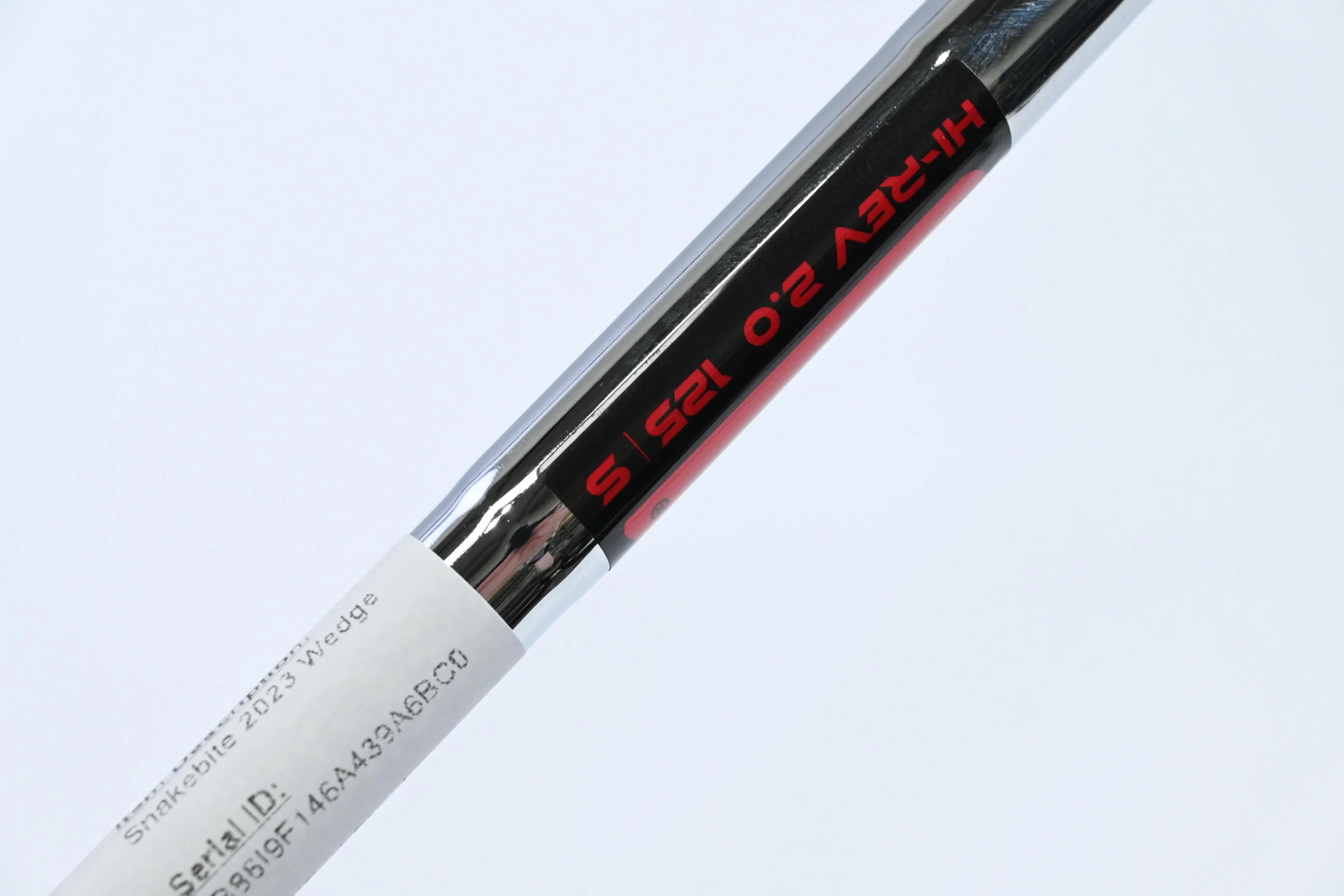 Cobra Snakebite 2023 Lob Wedge / 60 Degree / Stiff Flex KBS Hi-Rev 2.0 125 - Image 4