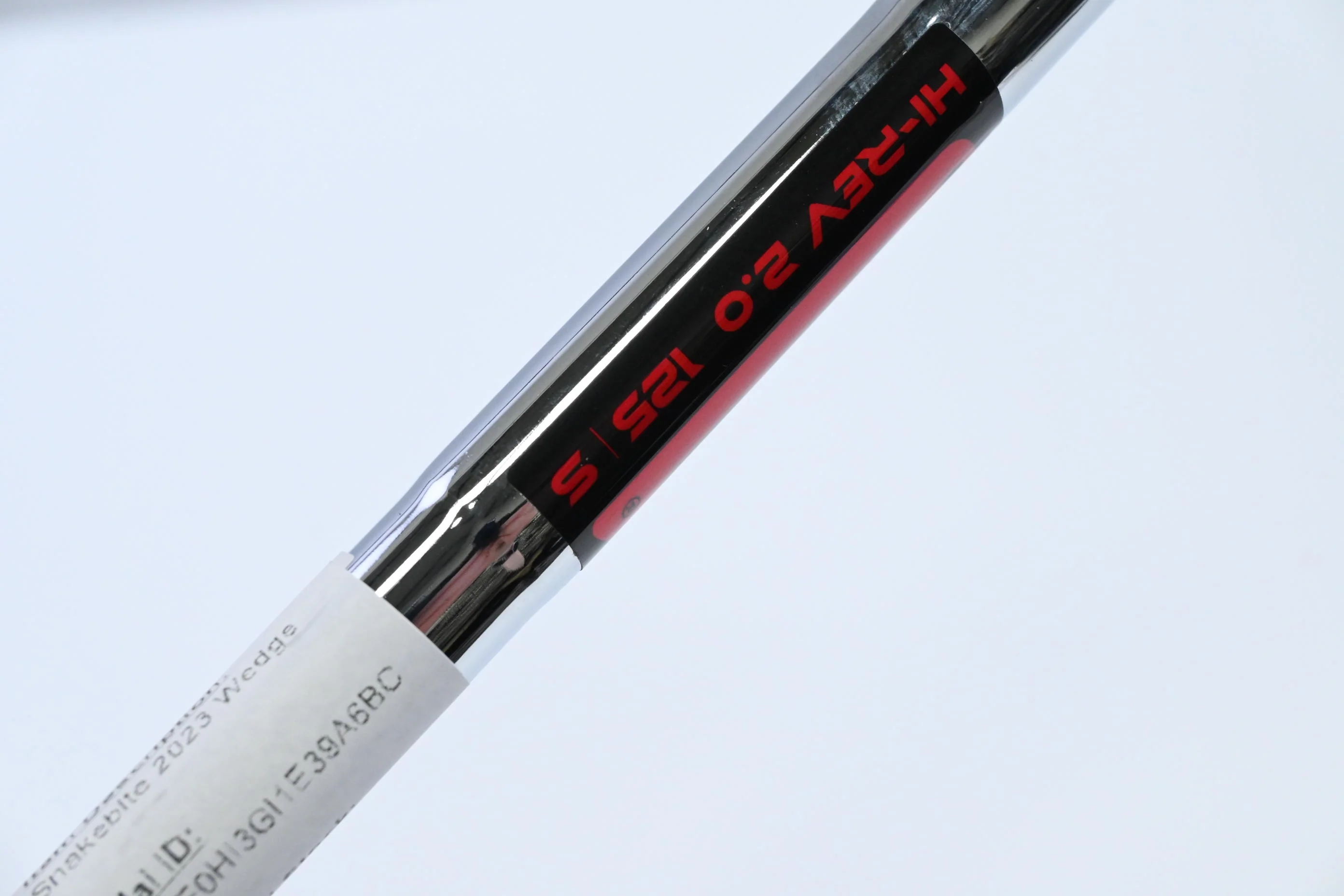 Cobra Snakebite 2023 Lob Wedge / 58 Degree / Stiff Flex KBS Hi-Rev 2.0 125 - Image 4