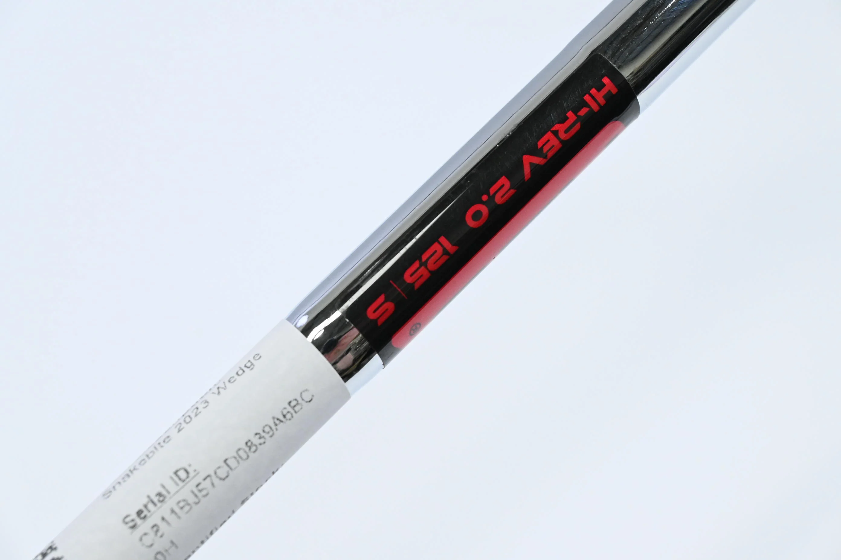 Cobra Snakebite 2023 Lob Wedge / 60 Degree / Stiff Flex KBS Hi-Rev 2.0 125 - Image 4