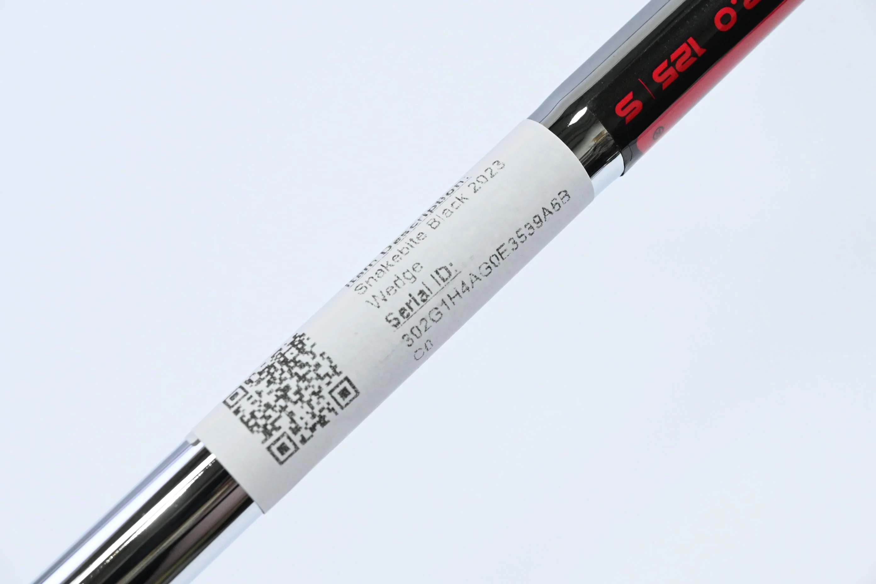 Cobra Snakebite Black 2023 Gap Wedge / 50 Degree / Stiff Flex KBS Hi-Rev 2.0 125 - Image 5