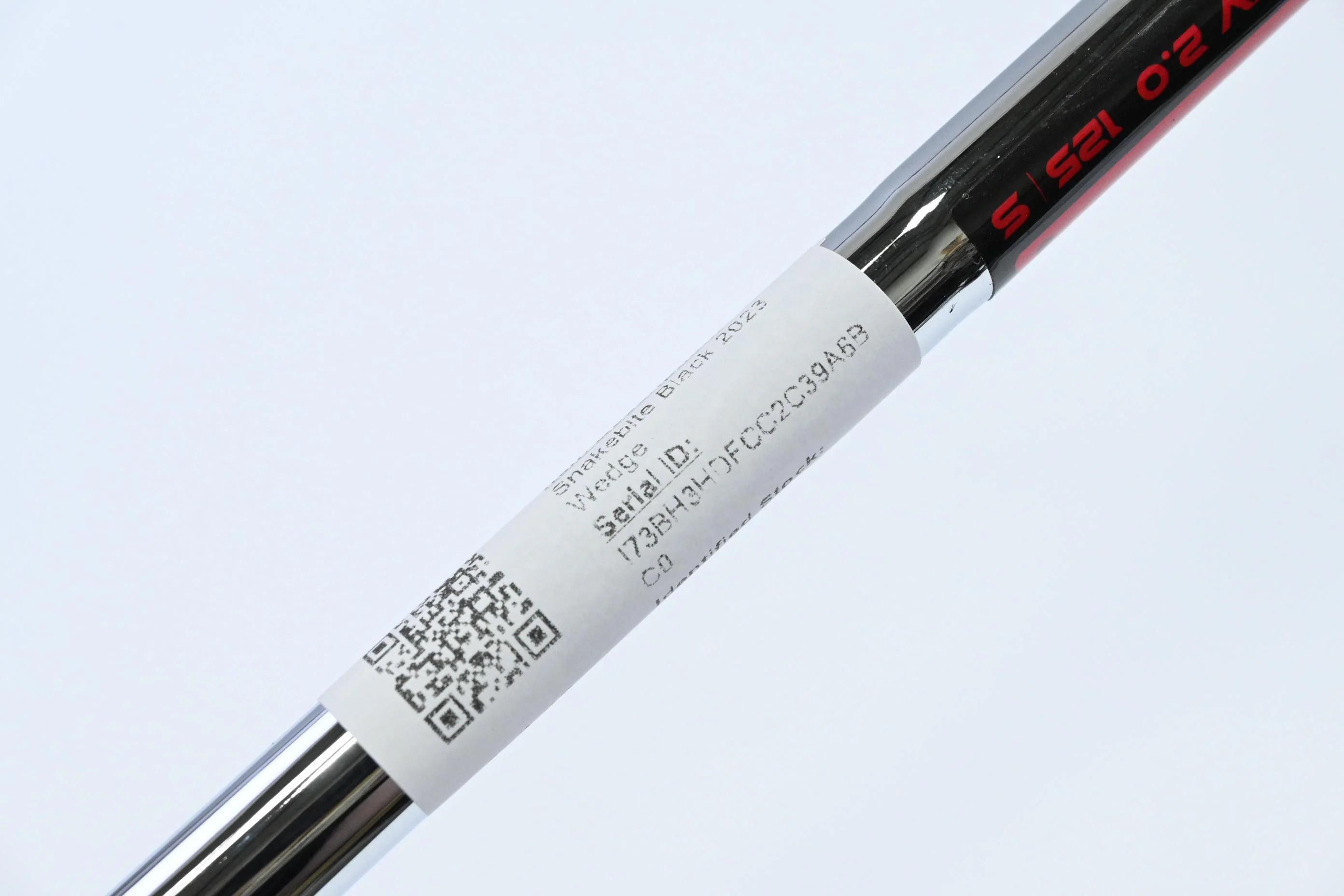 Cobra Snakebite Black 2023 Lob Wedge / 60 Degree / Stiff Flex KBS Hi-Rev 2.0 125 - Image 5