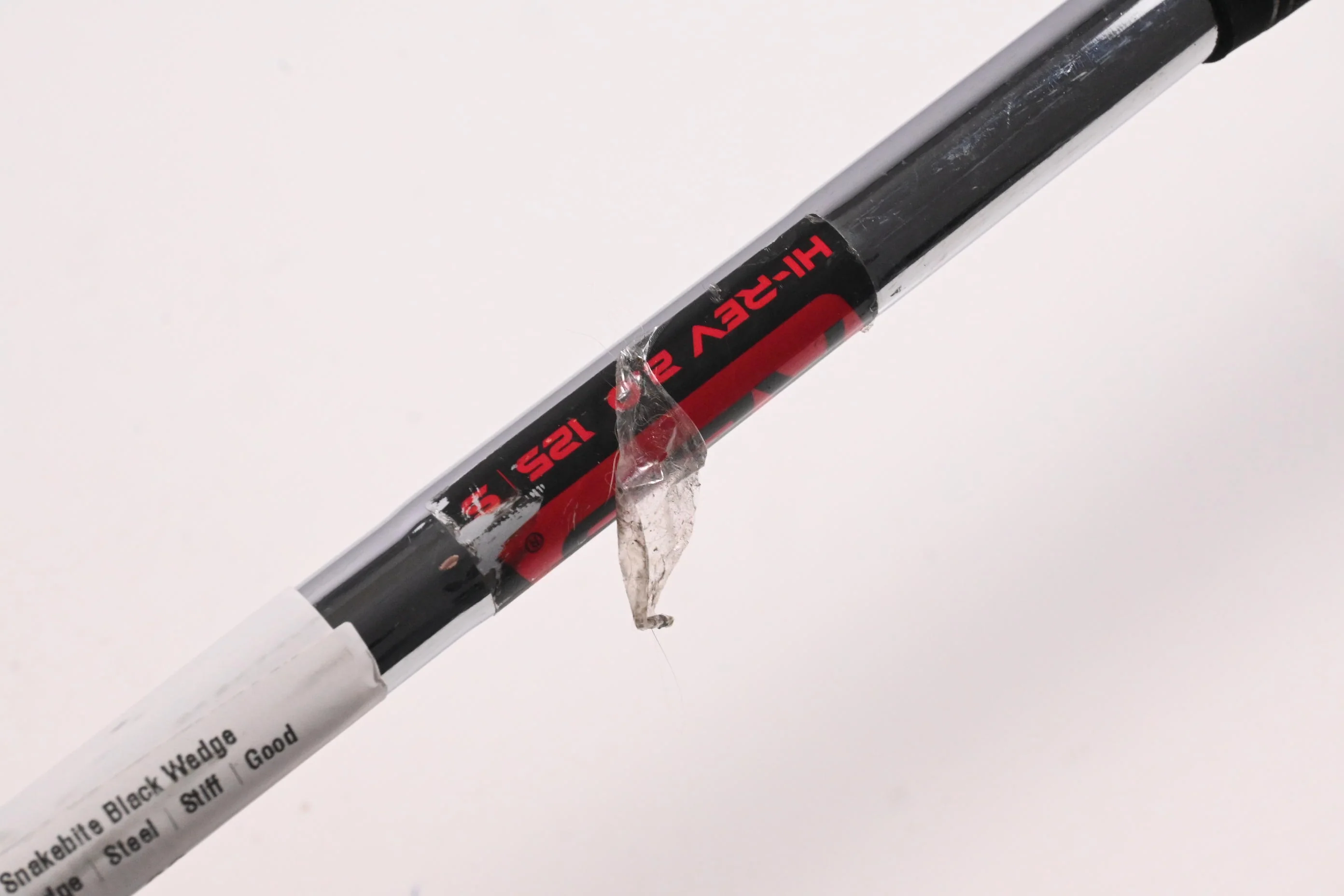 Cobra Snakebite Black Lob Wedge / 58 Degree / Stiff Flex KBS HI-REV 2.0 125 - Image 4