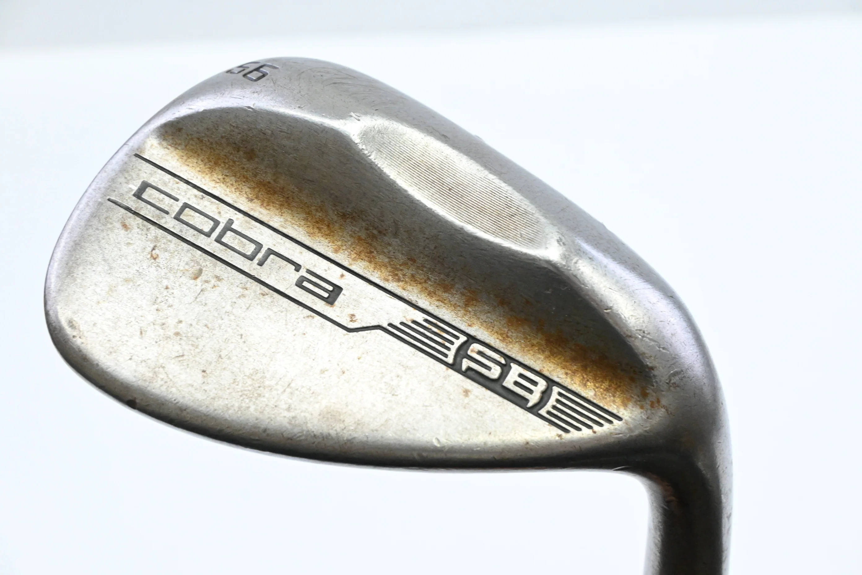 Cobra Snakebite Raw Sand Wedge / 56 Degree / Stiff Flex KBS TGI 90 Shaft