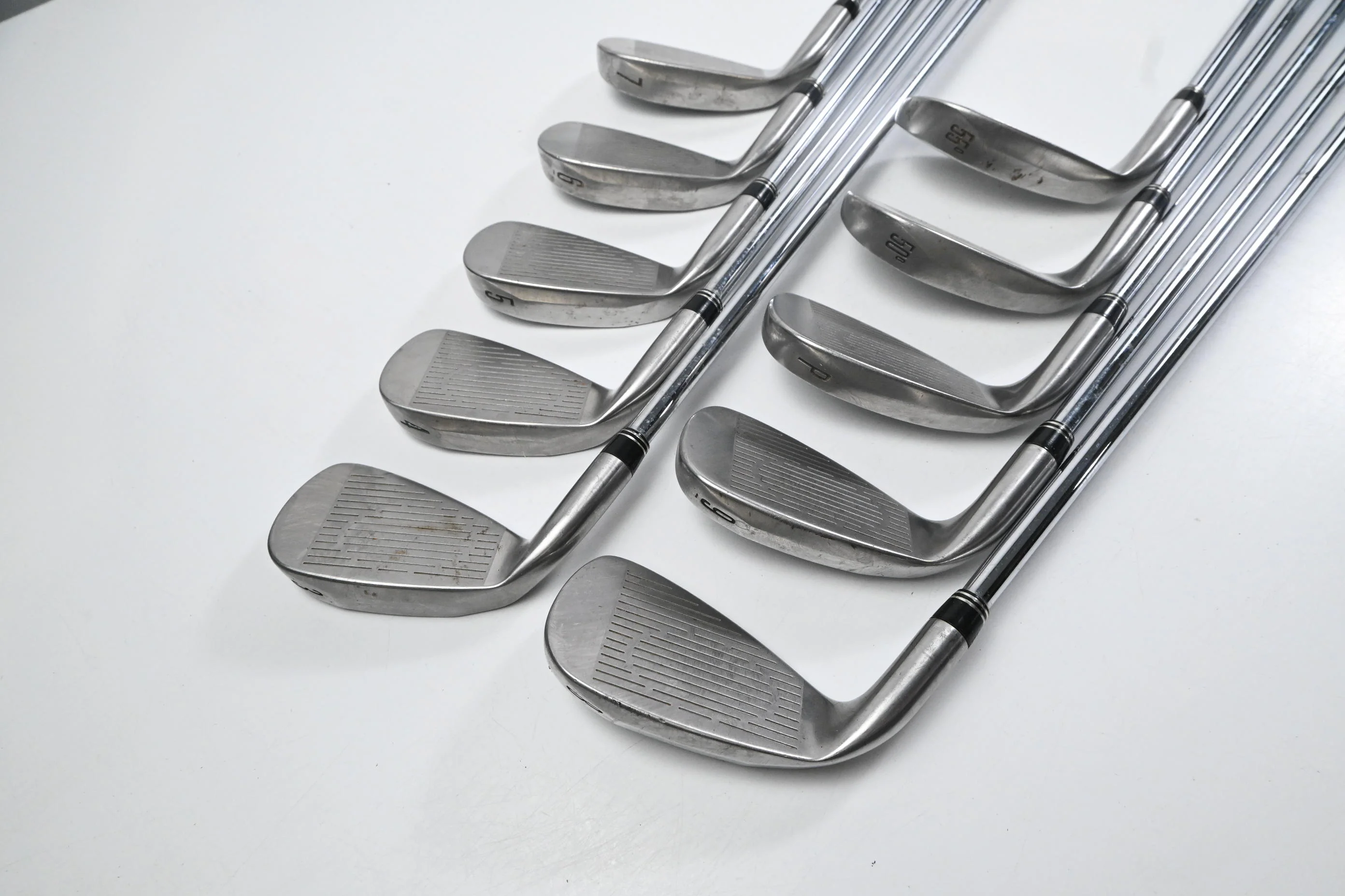 Cobra SS Irons / 3-PW+GW+SW / Regular Flex Rifle Precision Steel Shafts - Image 4
