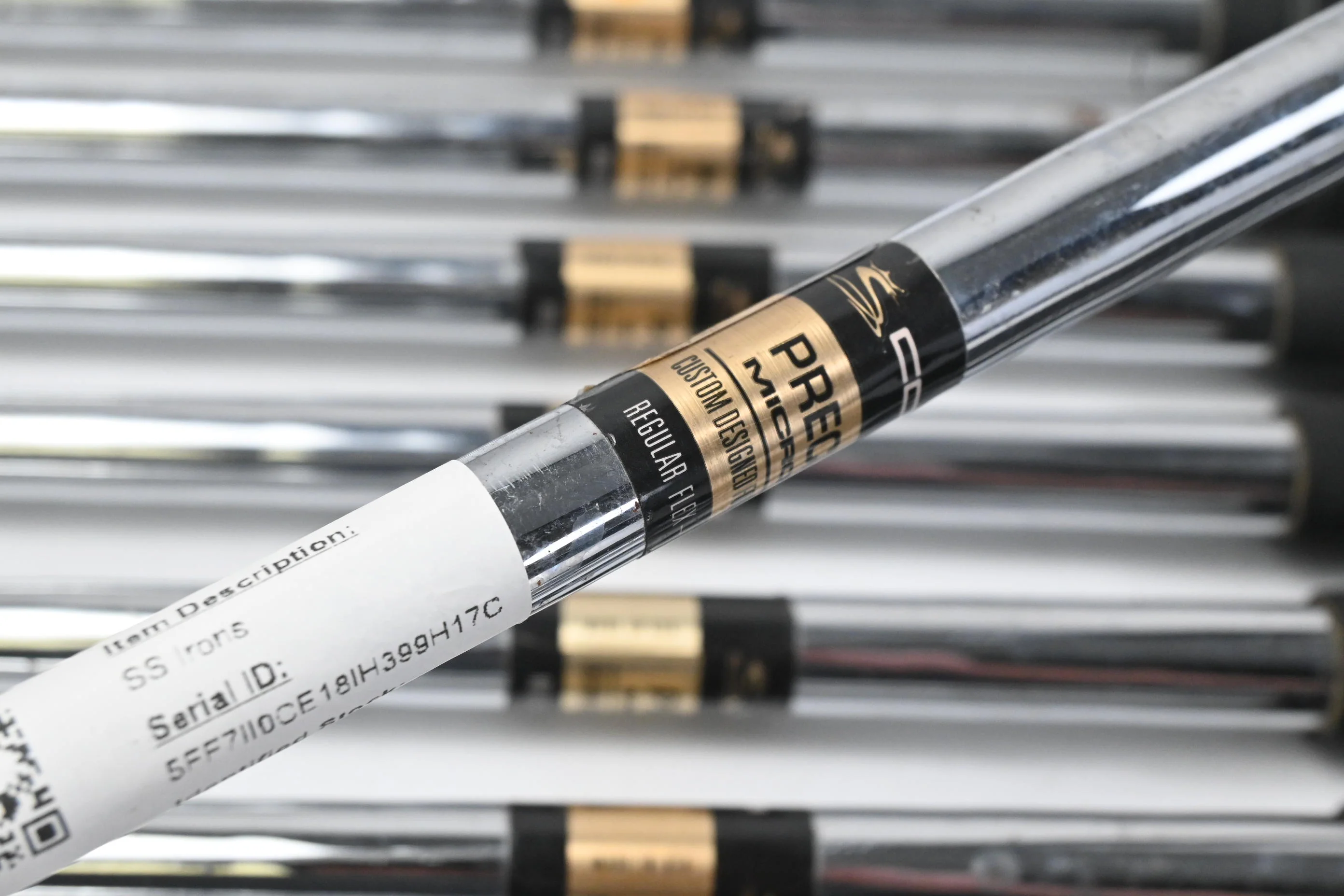 Cobra SS Irons / 3-PW+GW+SW / Regular Flex Rifle Precision Steel Shafts - Image 5