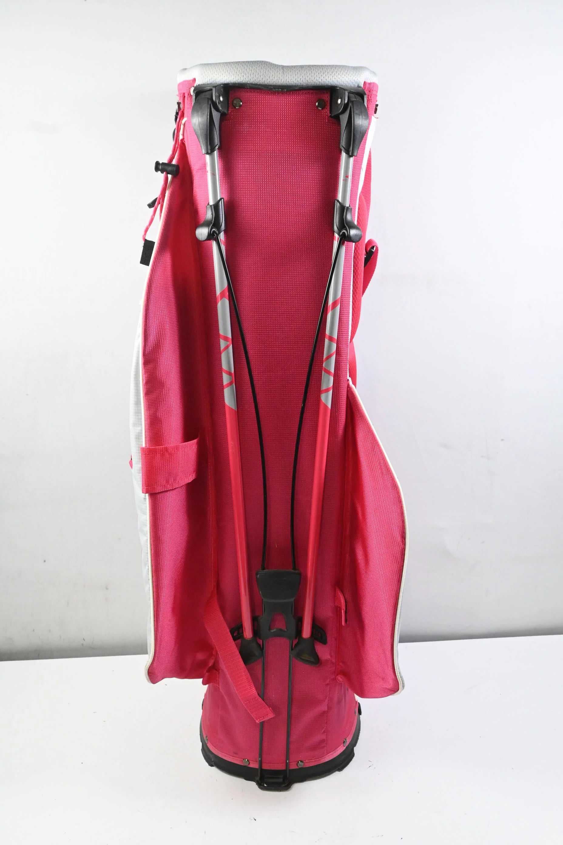 Cobra Stand Bag / 5-Way Divider / Pink & White - Image 4