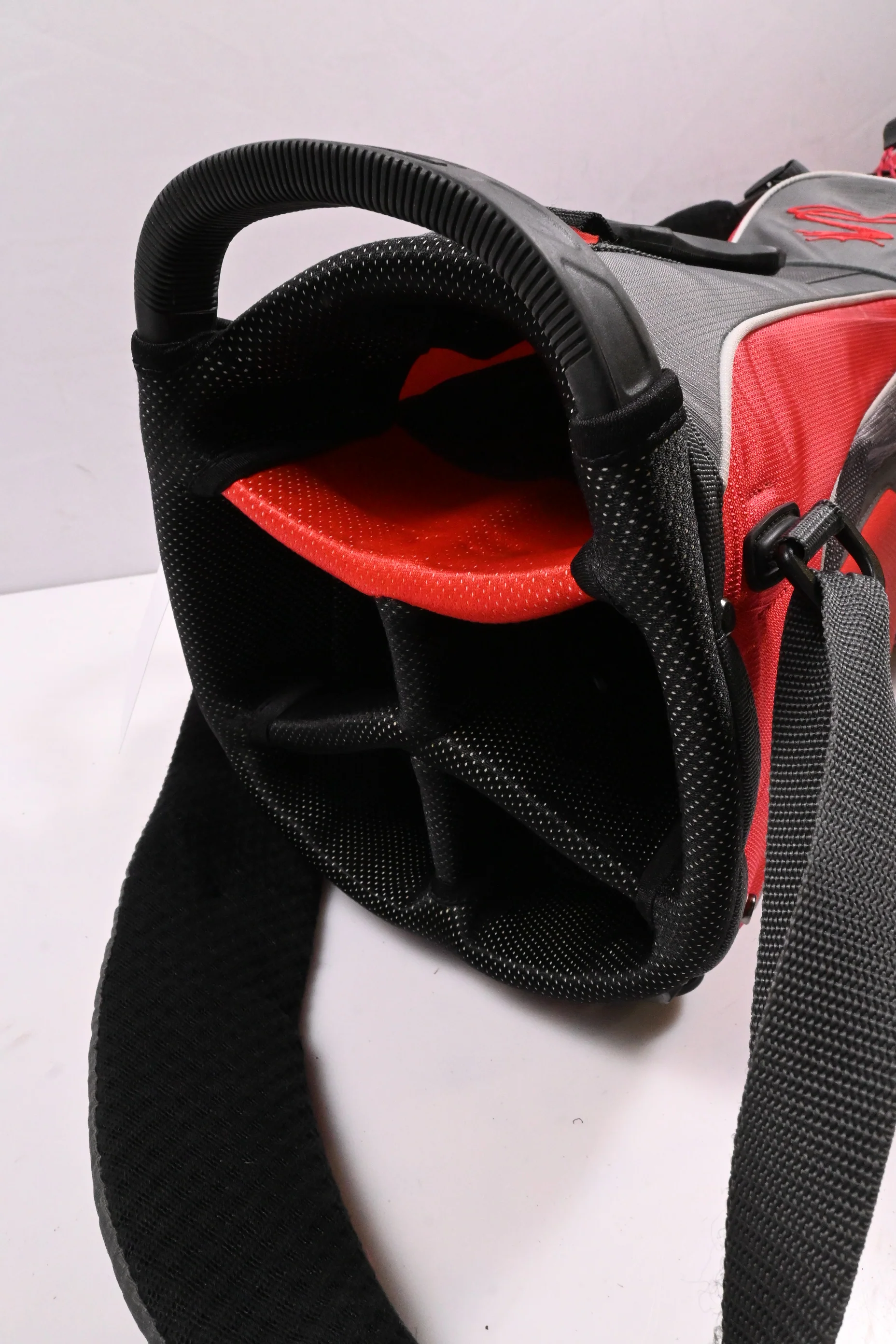 Cobra Stand Bag / 5-Way Divider / Red, Grey - Image 6