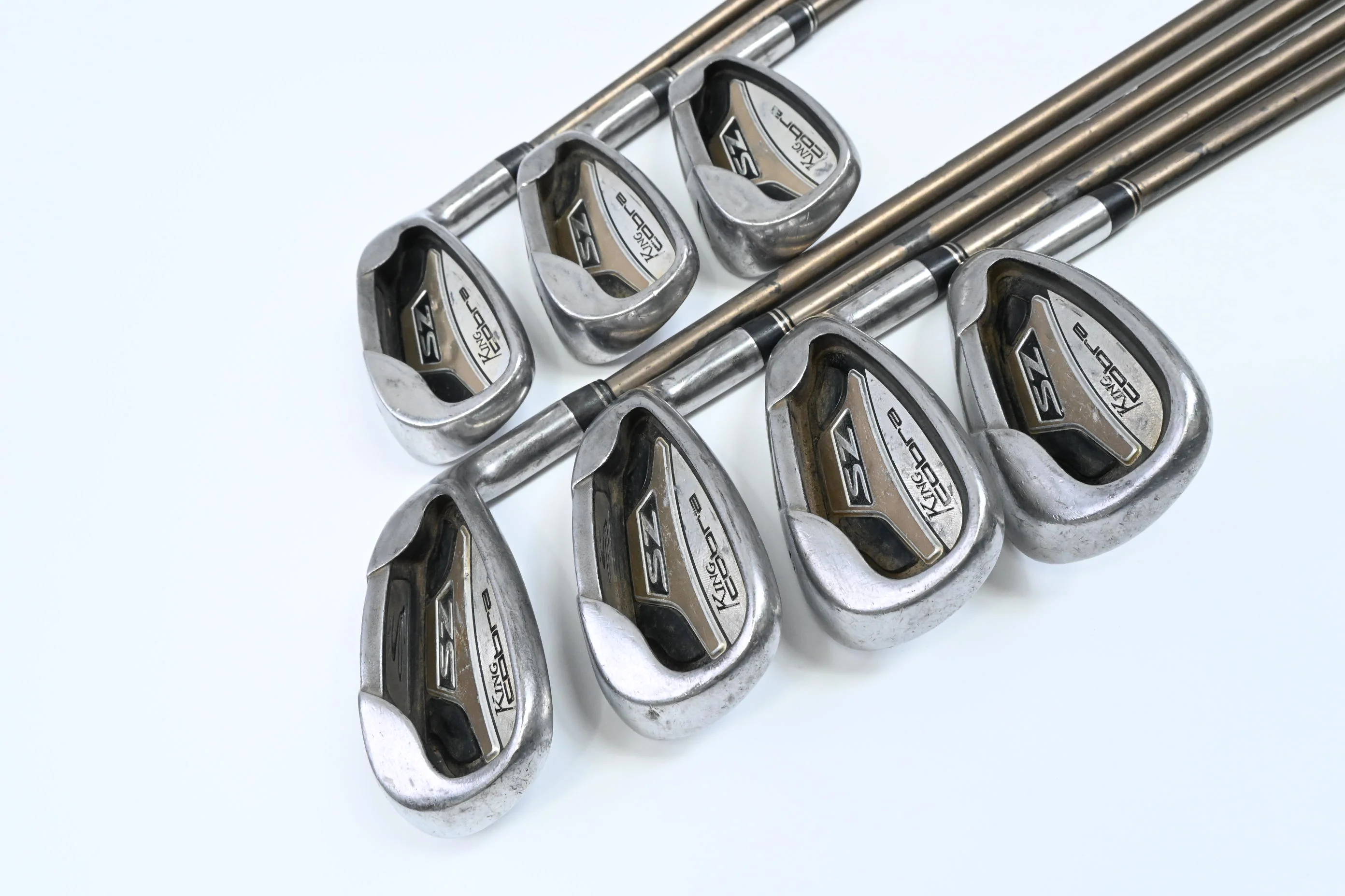 Cobra SZ Irons / 5-PW+SW / Senior Flex Aldila DVS-HL 65 Shafts - Image 2