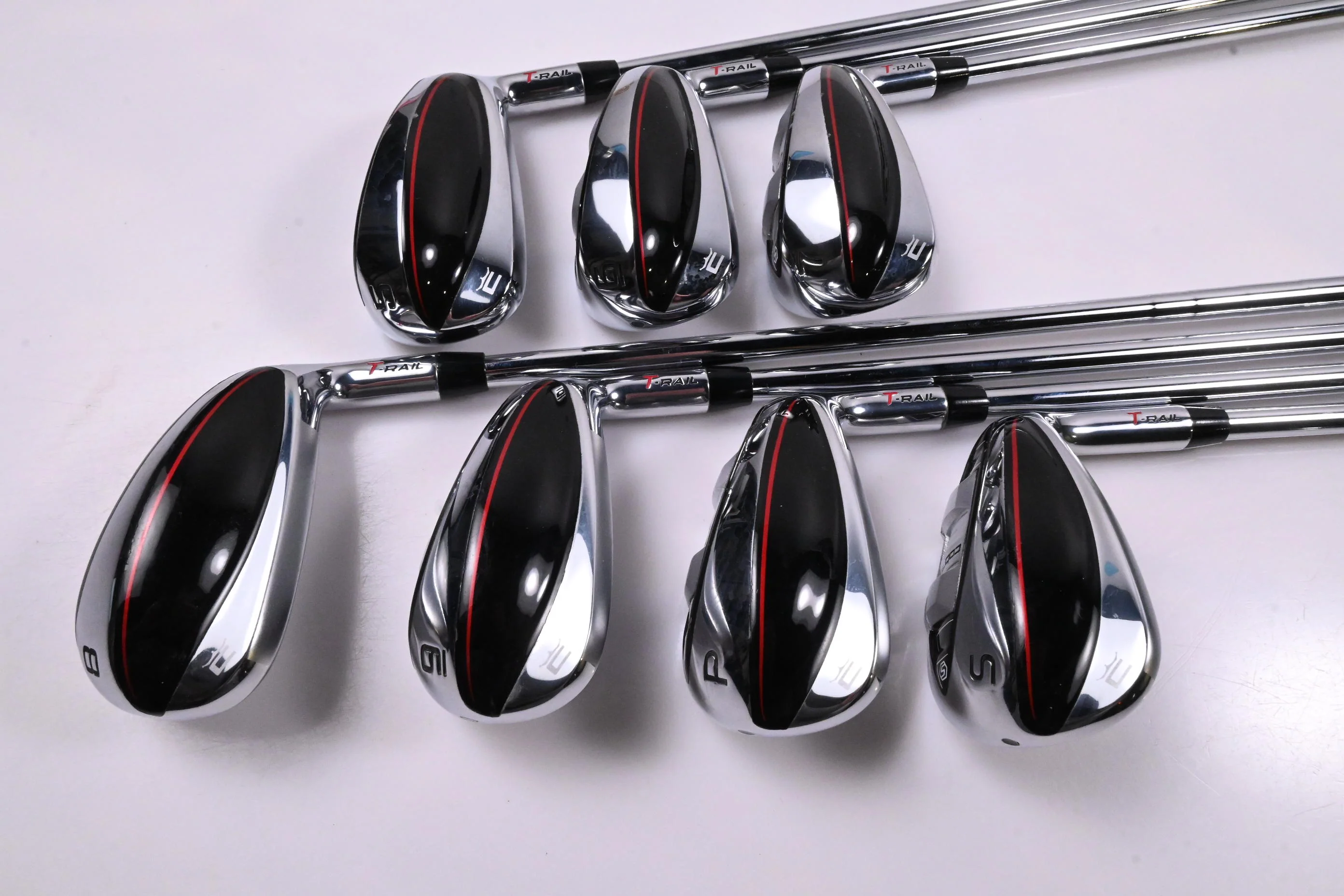 Cobra T-Rail 2023 Irons / 5-PW+SW / Regular Flex KBS MAX 85 Shafts - Image 2