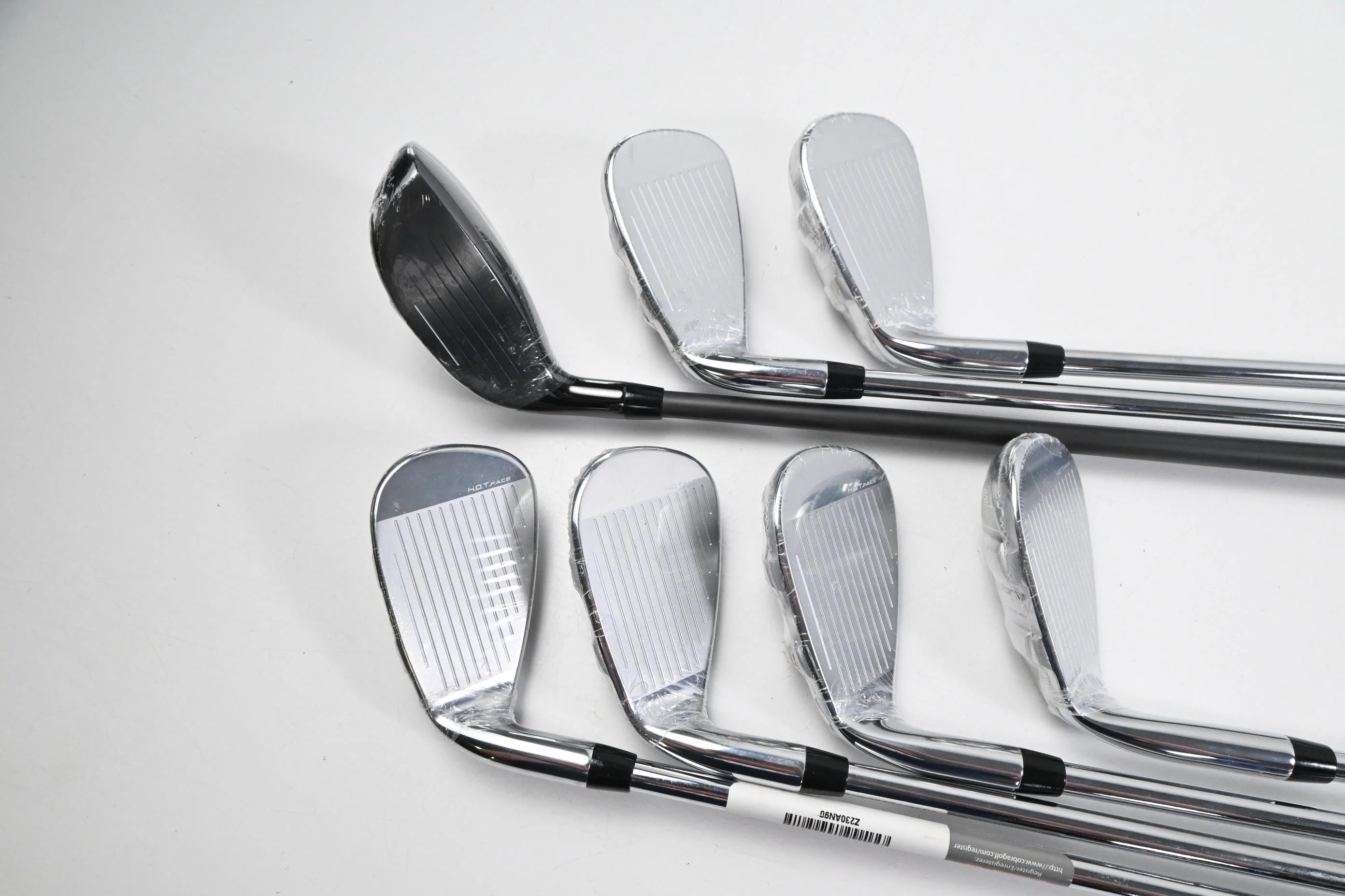 Cobra T-Rail 2023 Irons / 5H+6-PW+SW / Regular Flex Cobra Ultralite Shafts - Image 3