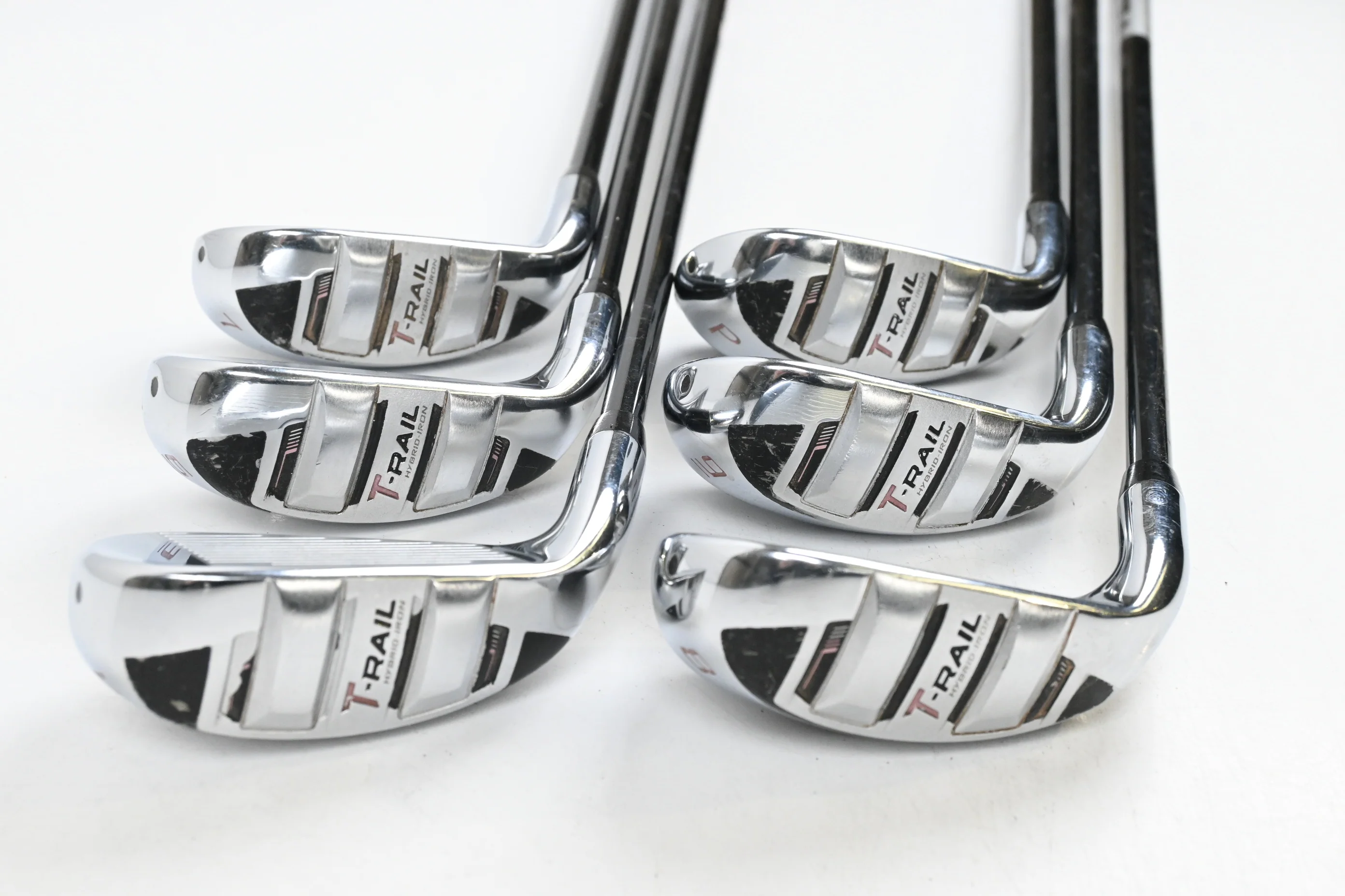 Ladies Cobra T-Rail Hybrid Combo Irons / 5-PW / Ladies Flex Cobra Ultralite - Image 4