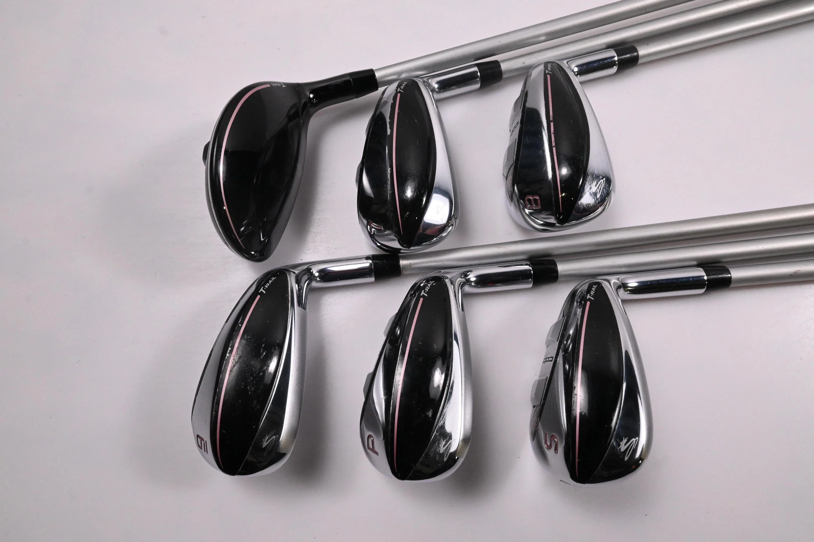 Ladies Cobra T-Rail Hybrid Combo Irons / 6H+7-PW+SW / Ladies Flex Cobra - Image 2