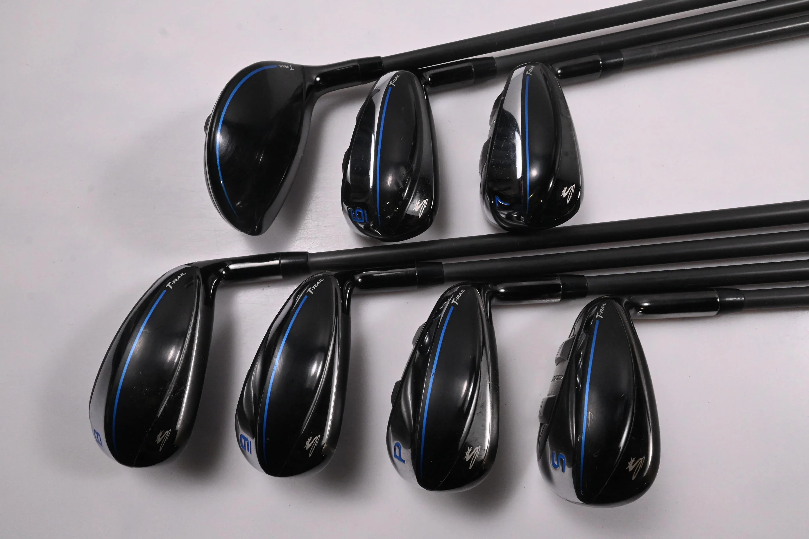 Cobra T-Rail Hybrid Combo Irons / 5H+6-PW+SW / Regular Flex Cobra UltraLite 50 - Image 2