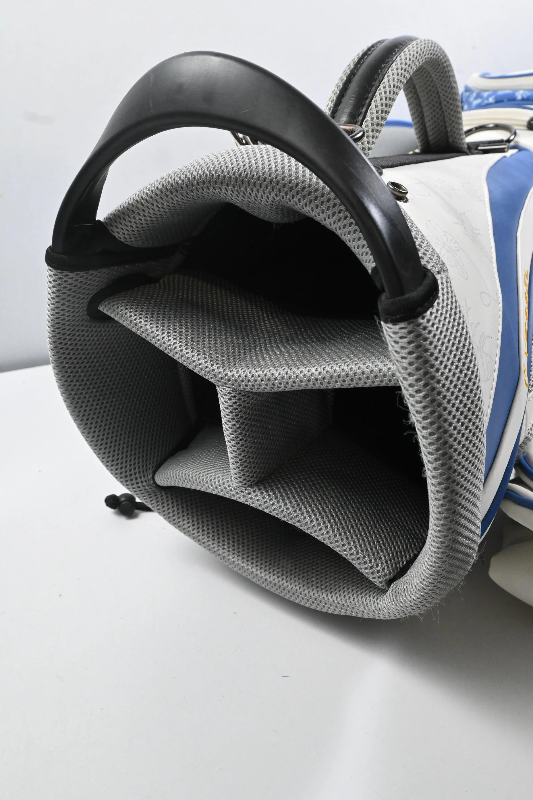 Cobra Vessel Stand Bag / 4-Way Divider / White & Blue - Image 5