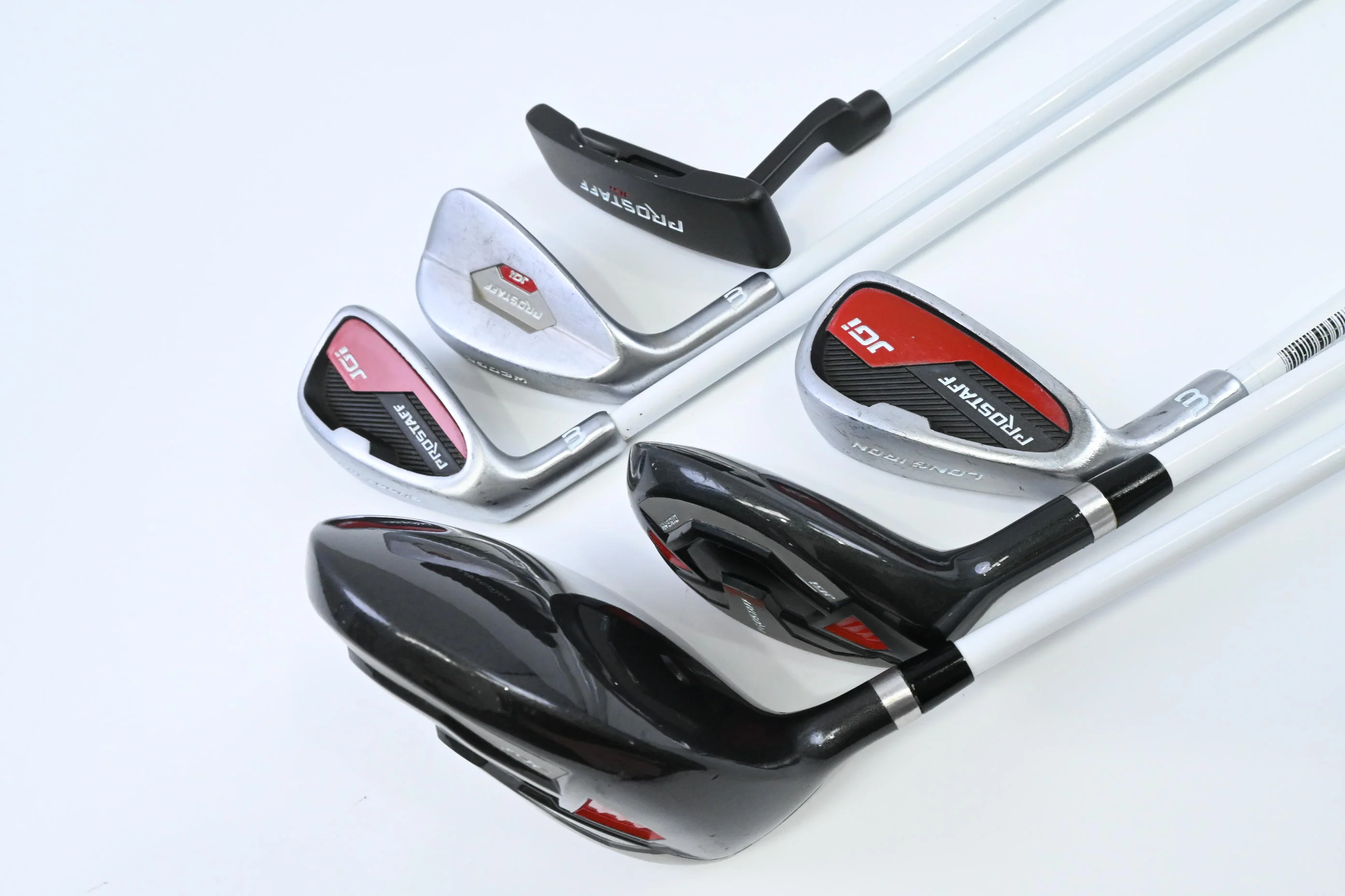Left Hand Junior Wilson ProStaff Package Set / Wood, Hybrid, Irons, Putter, Bag - Image 3