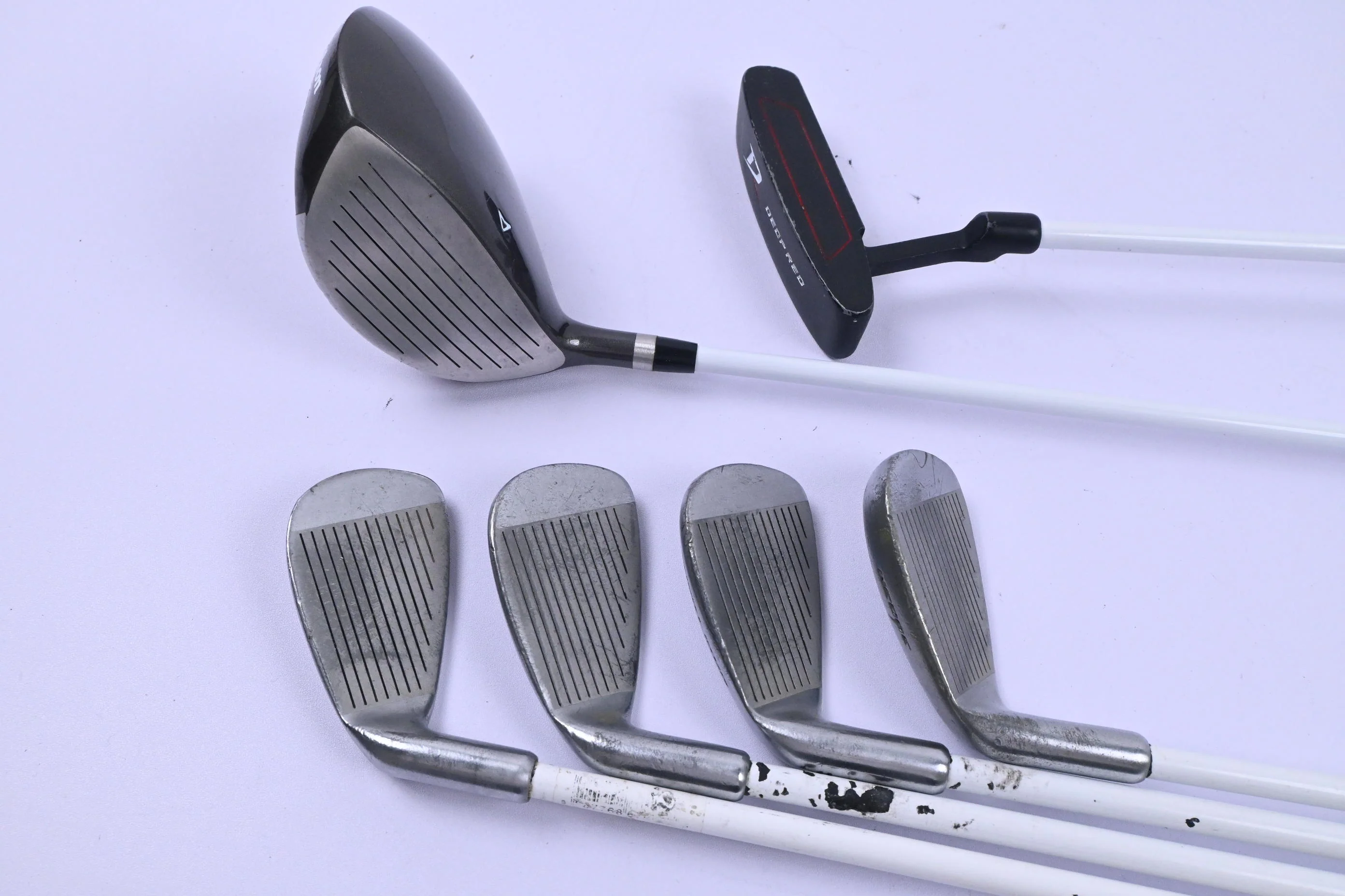 Junior Wilson Deep Red Package Set / Wood, Irons, Putter - Image 3