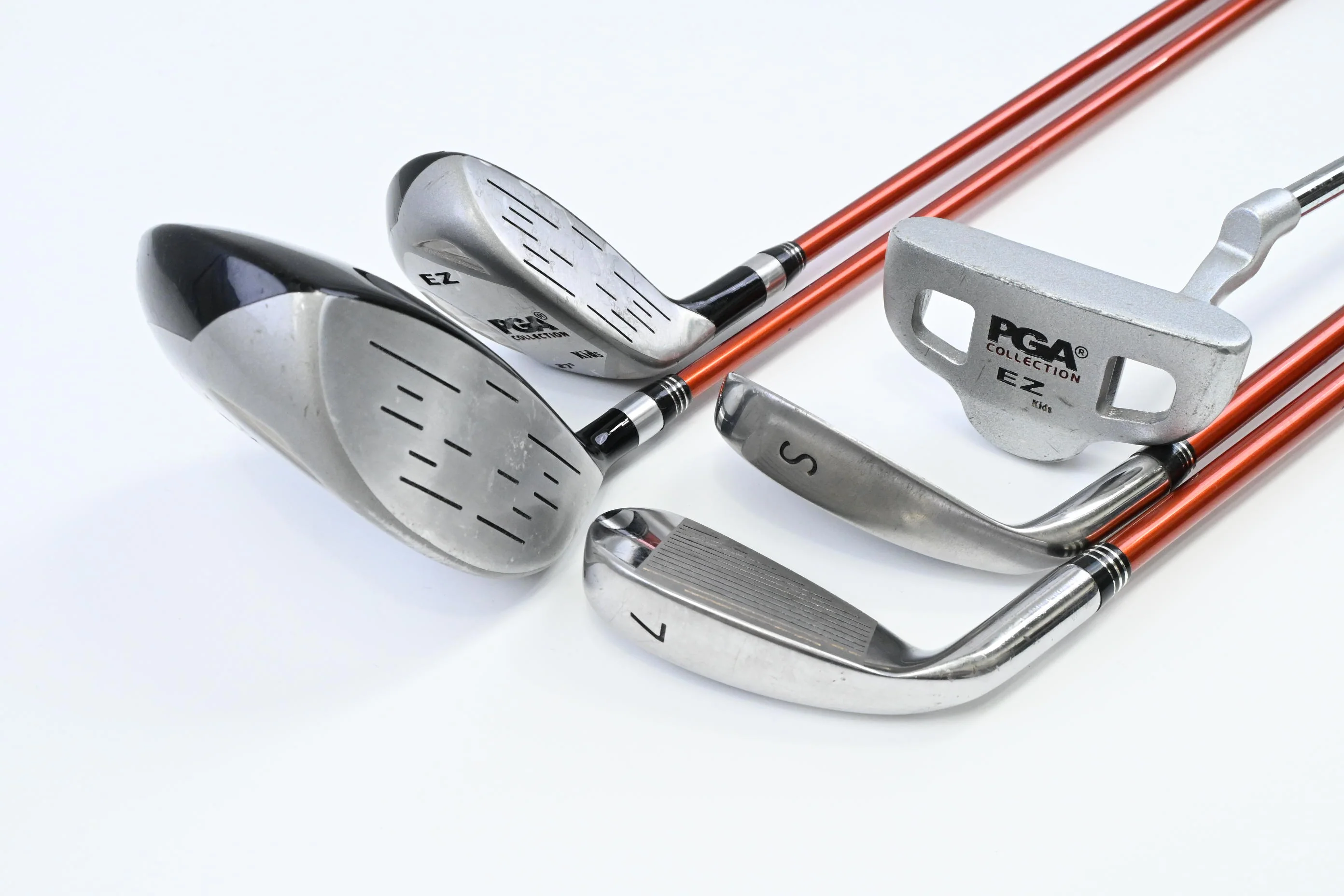 Junior PGA Collection EZ Package Set / Wood, Hybrid, Irons, Putter, Bag - Image 5