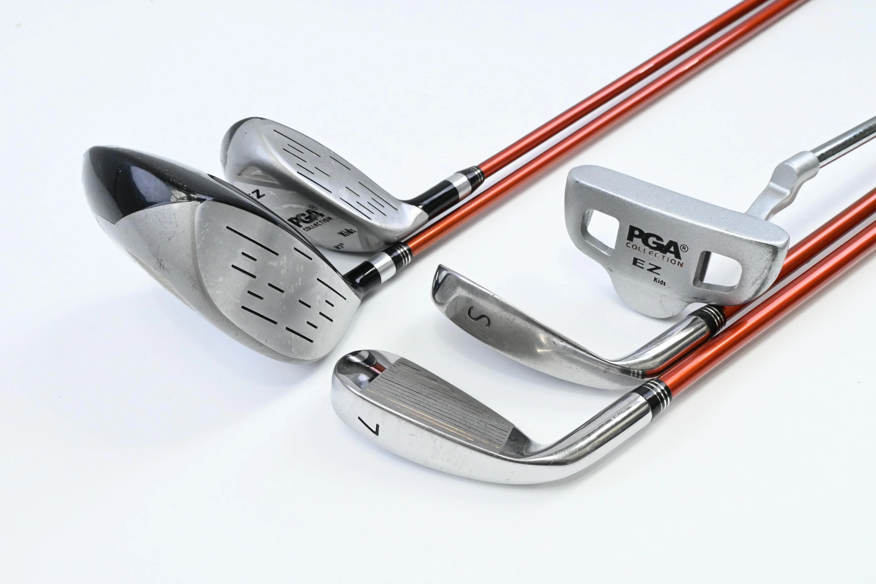 Junior PGA Collection EZ Package Set / Wood, Hybrid, Irons, Putter, Bag - Image 5