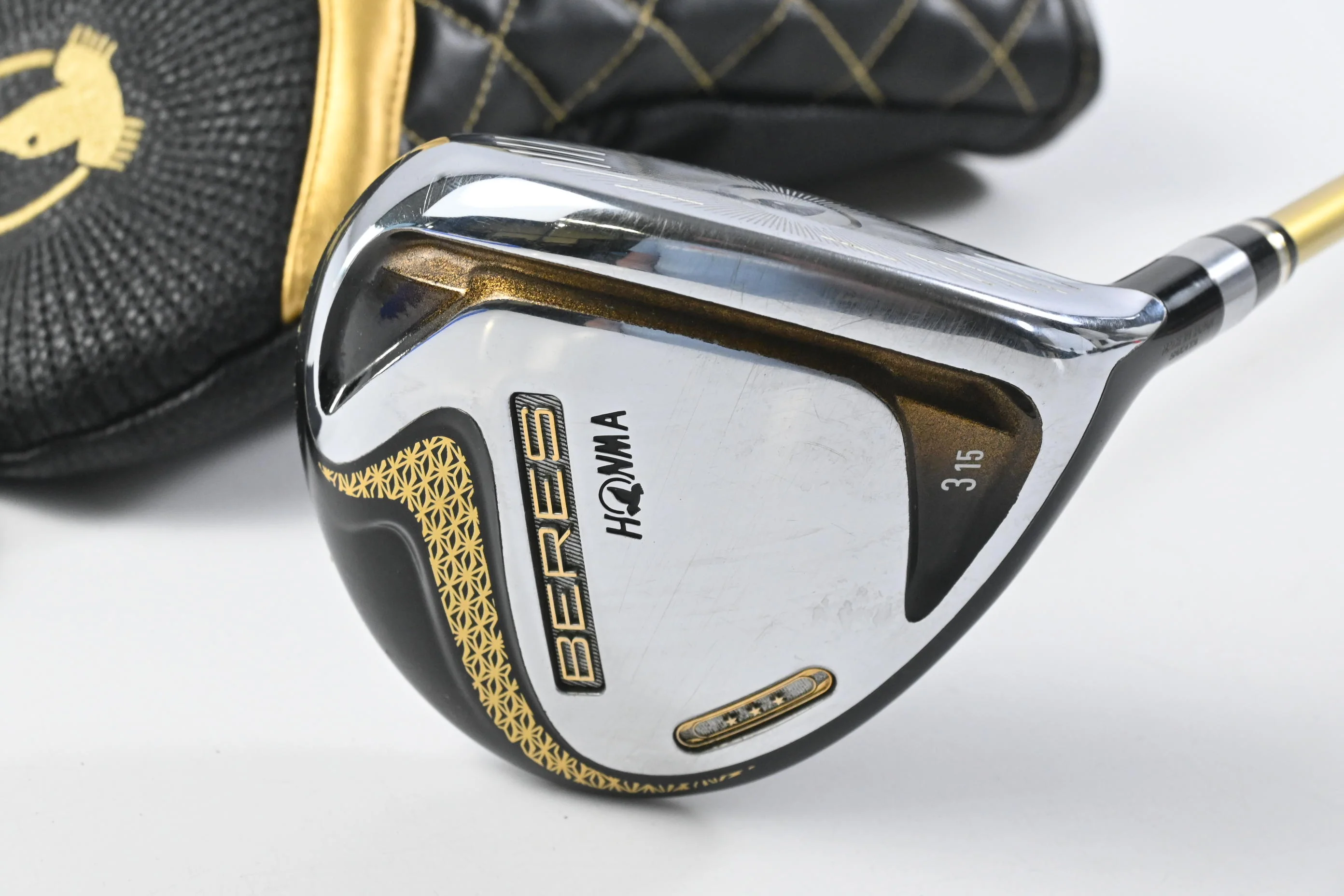 Honma Beres #3 Wood / 15 Degree / Regular Flex Honma Armrq Shaft - Image 2
