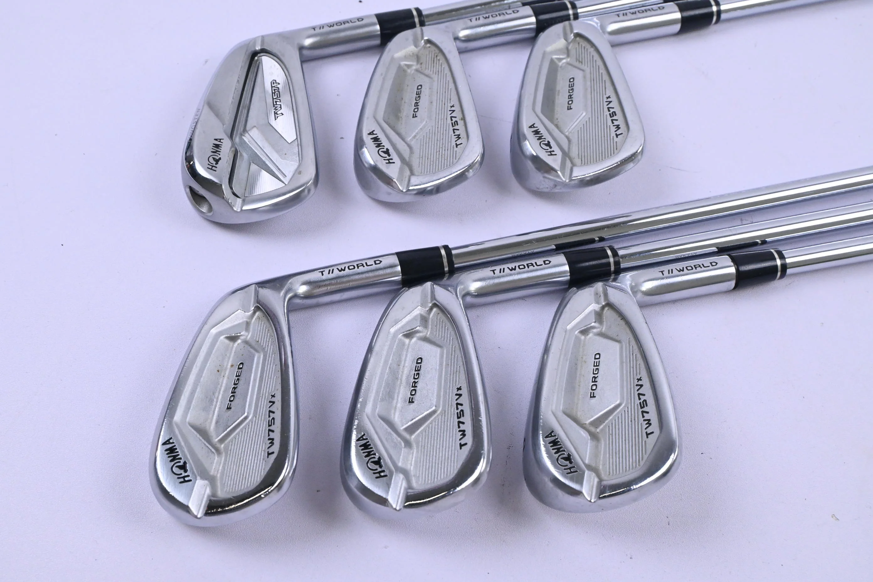 Honma TW 757 VX Irons / 5-PW / Regular Flex N.S.PRO GH NEO Shafts - Image 2