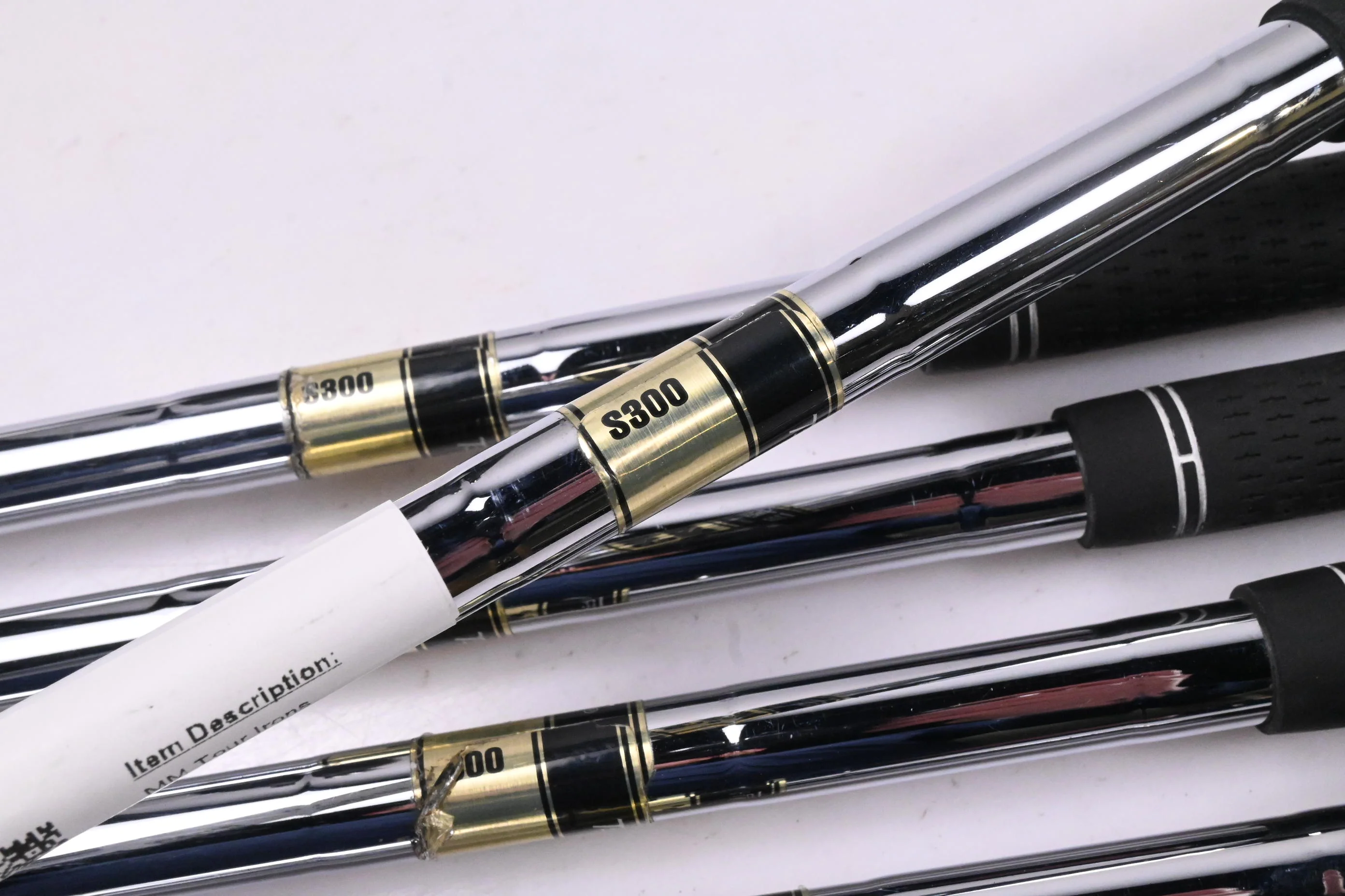 John Letters MM Tour Irons / 6-PW / Stiff Flex Dynamic Gold S300 Shafts - Image 5