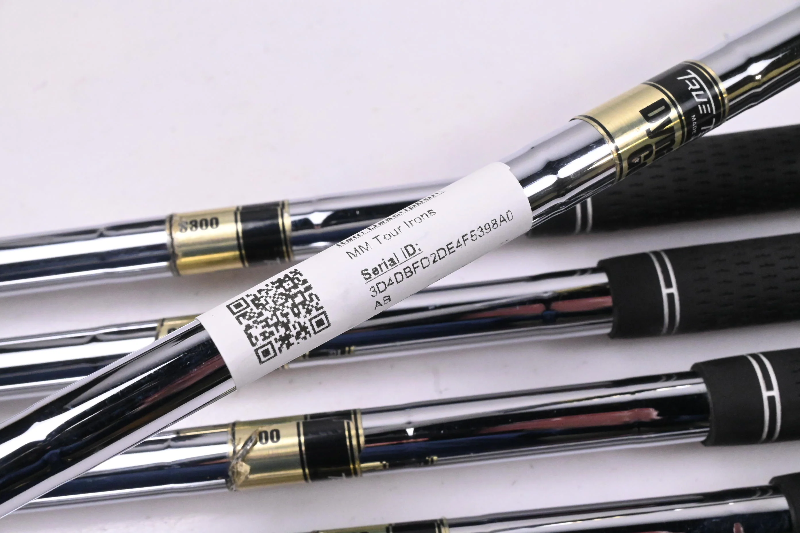 John Letters MM Tour Irons / 6-PW / Stiff Flex Dynamic Gold S300 Shafts - Image 6