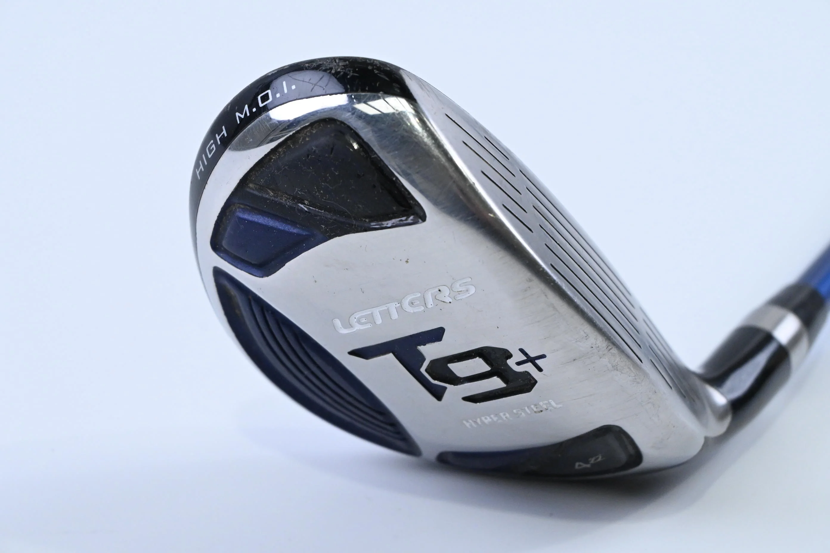 John Letters T9+ #4 Hybrid / 22 Degree / Regular Flex Aldila Tour Gold 80