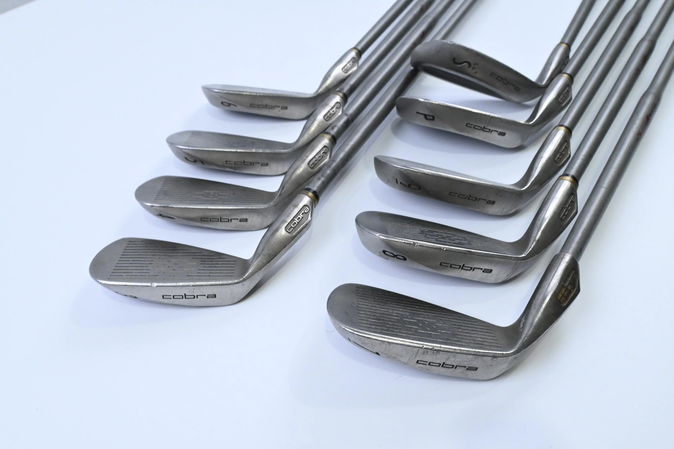 King Cobra Oversize II Irons / 3-PW+SW / Regular Flex IQ System Shafts - Image 4