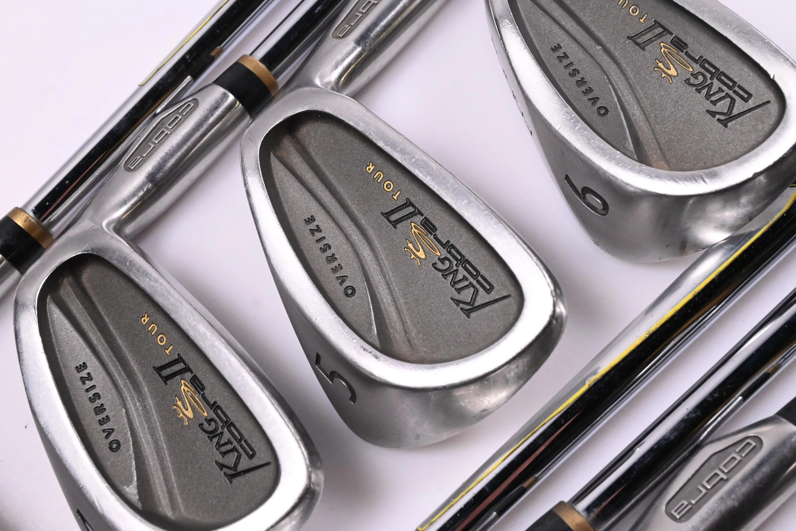 King Cobra Oversize II Tour Irons / 3-PW+SW / Stiff Flex Cobra Shafts