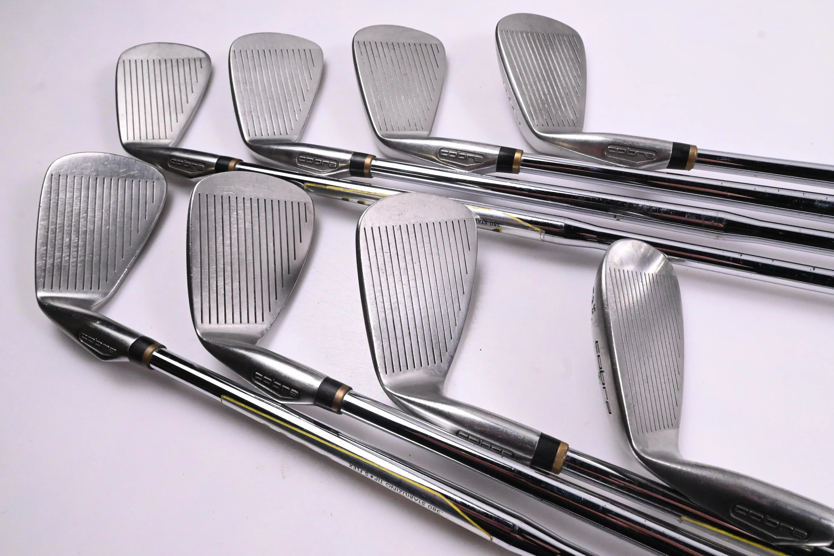 King Cobra Oversize II Tour Irons / 3-PW+SW / Stiff Flex Cobra Shafts - Image 3
