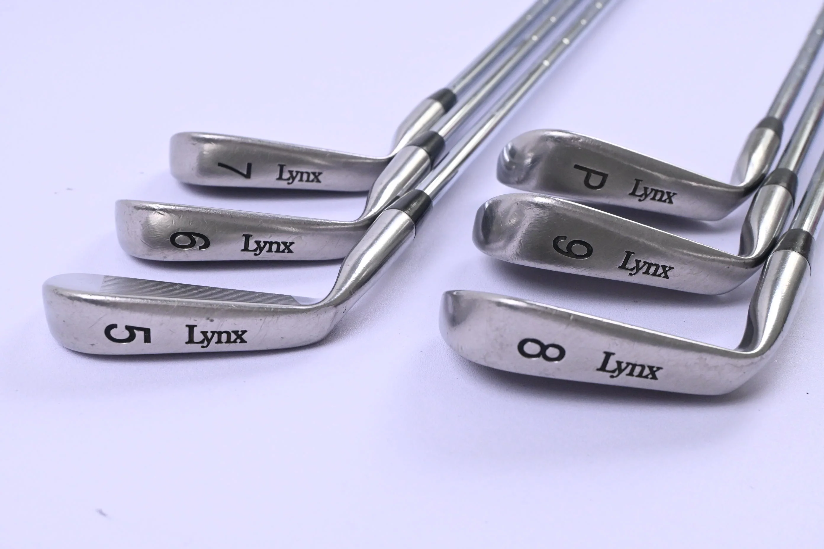 Lynx Black Cat 1995 Irons / 5-PW / Stiff Flex Dynamic Gold Sensi Core Shafts - Image 4