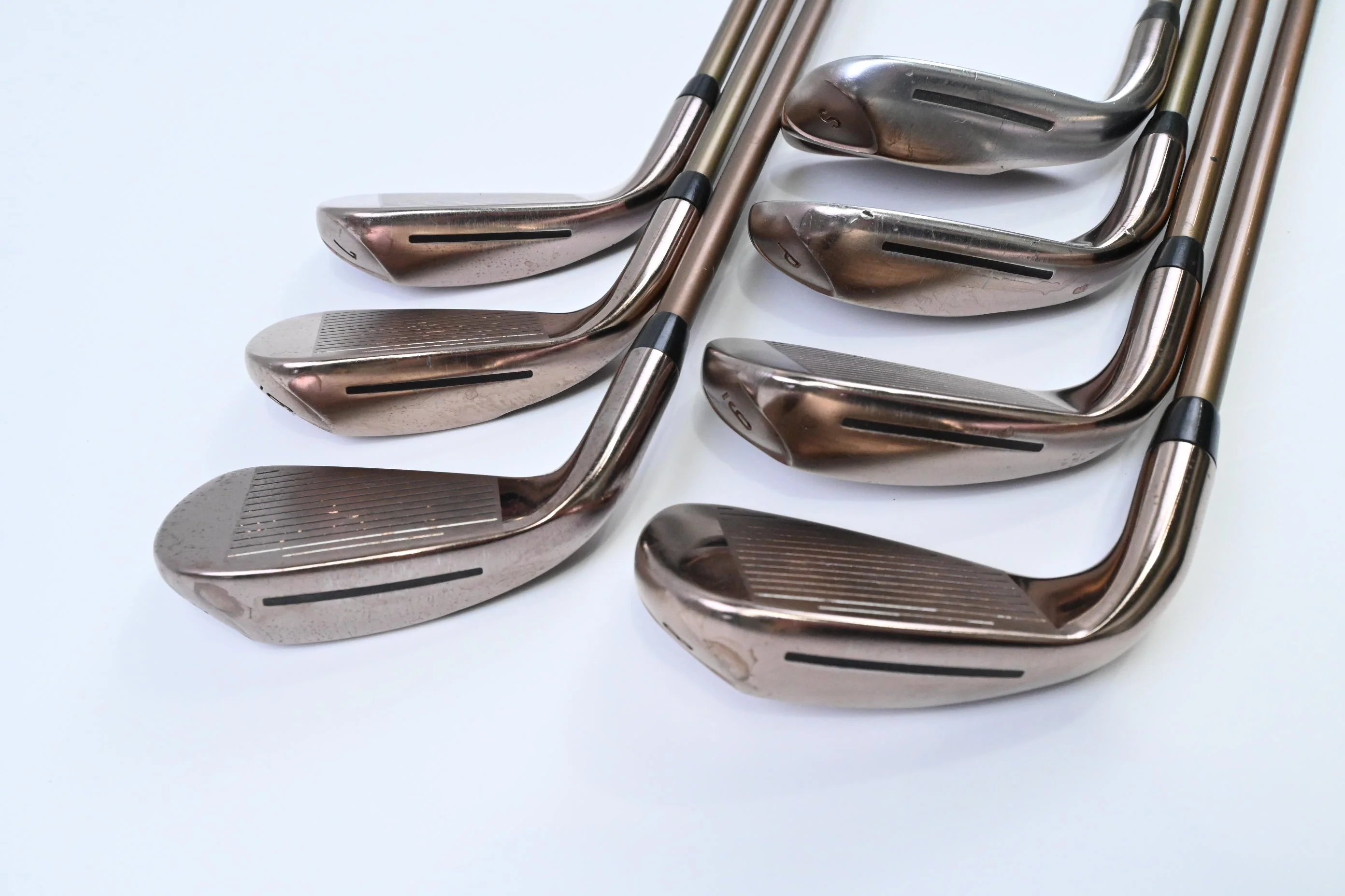 Ladies Lynx Boom Boom Irons / 5-PW+SW / Ladies Flex Lynx Shafts - Image 4