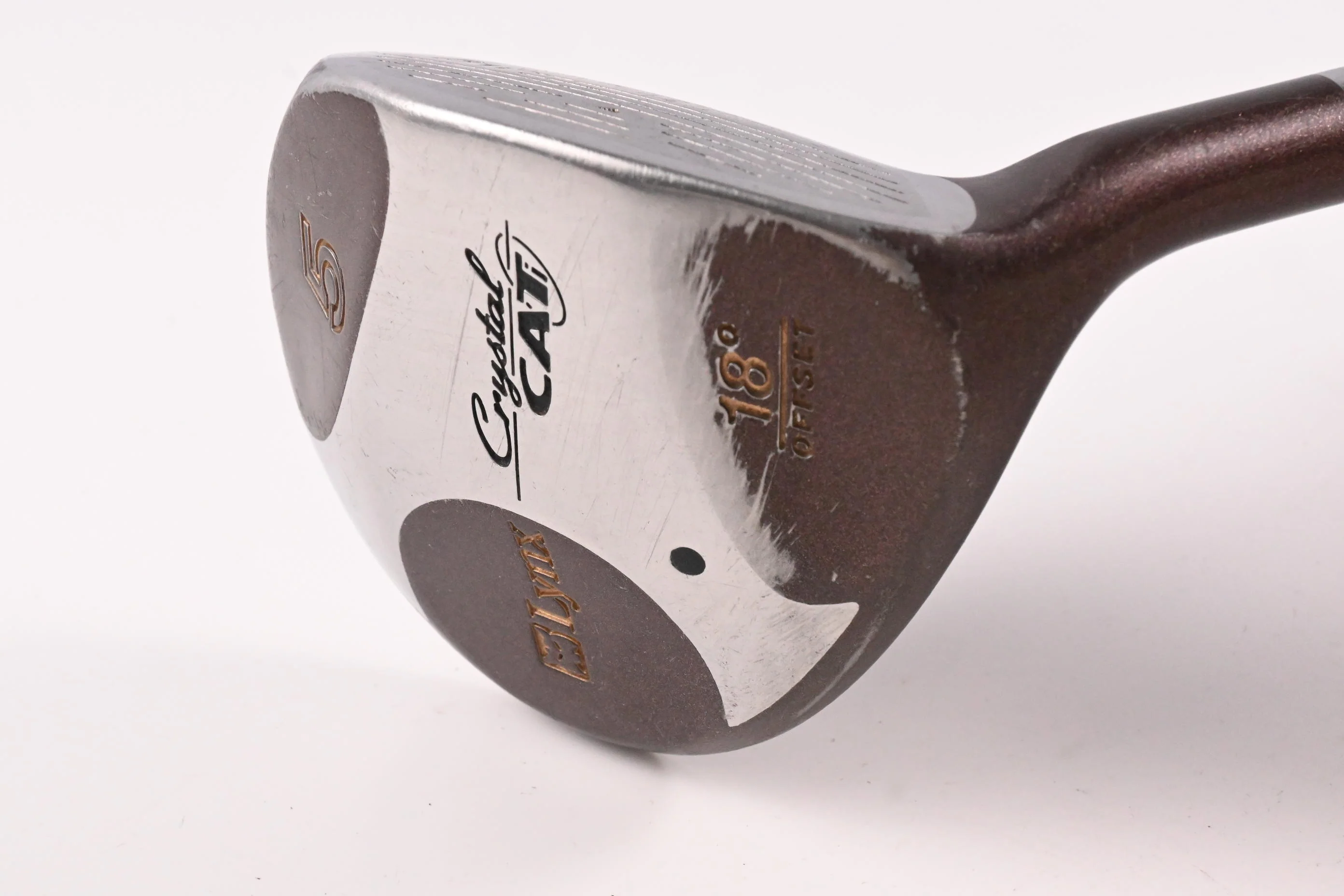 Ladies Lynx Crystal Cat #5 Wood / 18 Degree / Ladies Flex Lynx Dual Flare Shaft - Image 2