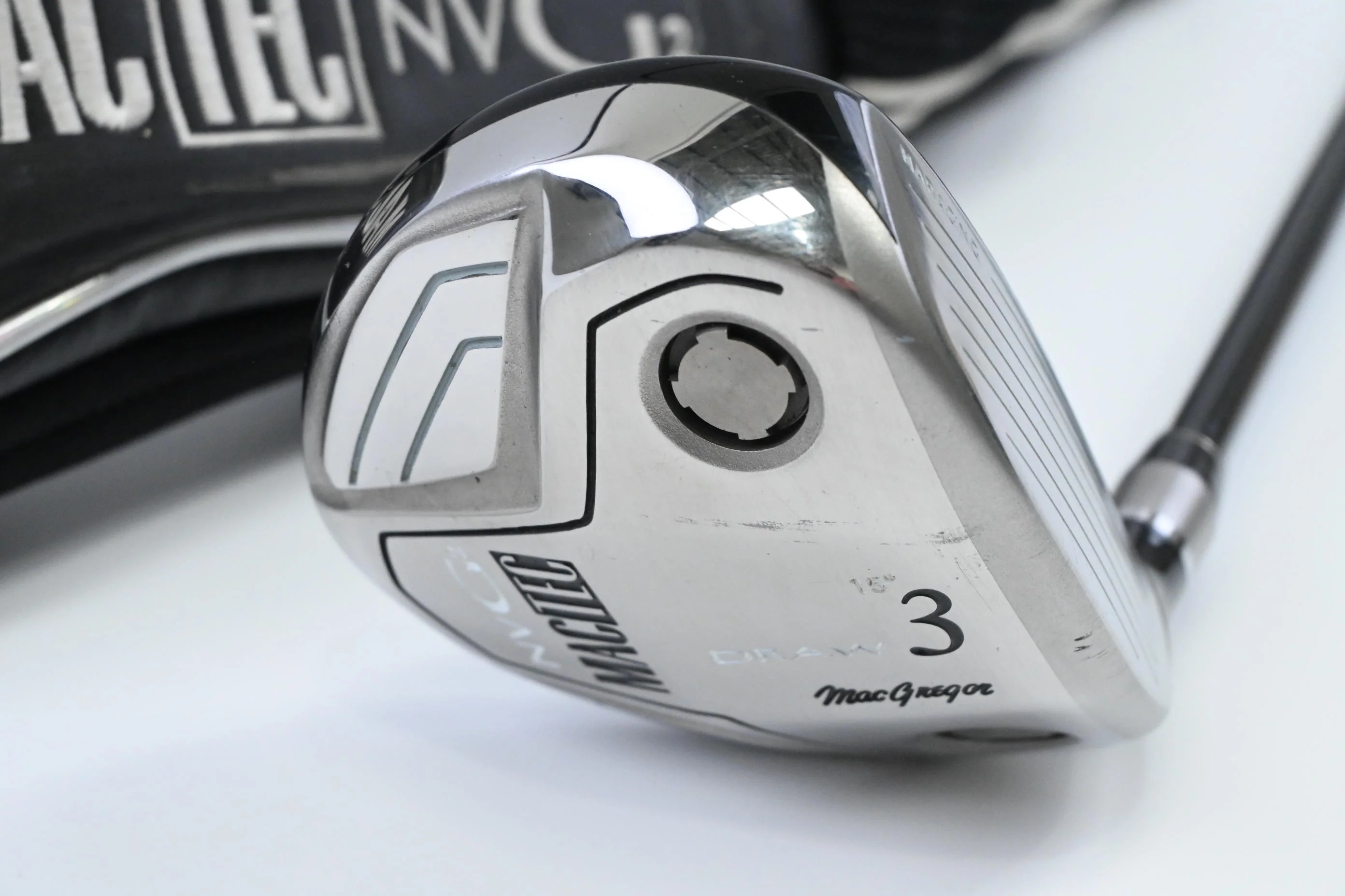 MacGregor MacTec NVG2 #3 Wood / 15 Degree / Regular Flex Draw Triple Action 52