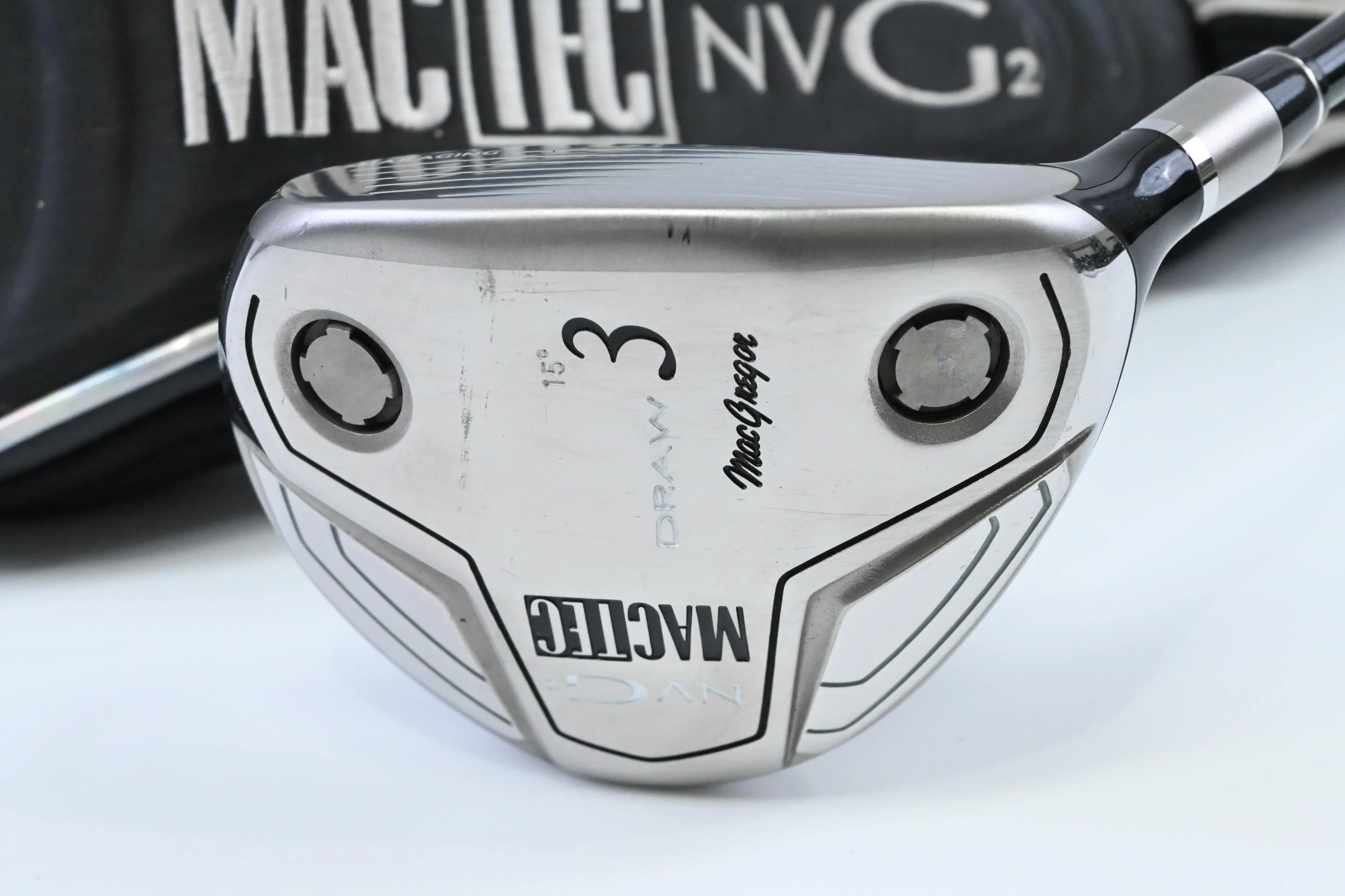 MacGregor MacTec NVG2 #3 Wood / 15 Degree / Regular Flex Draw Triple Action 52 - Image 2