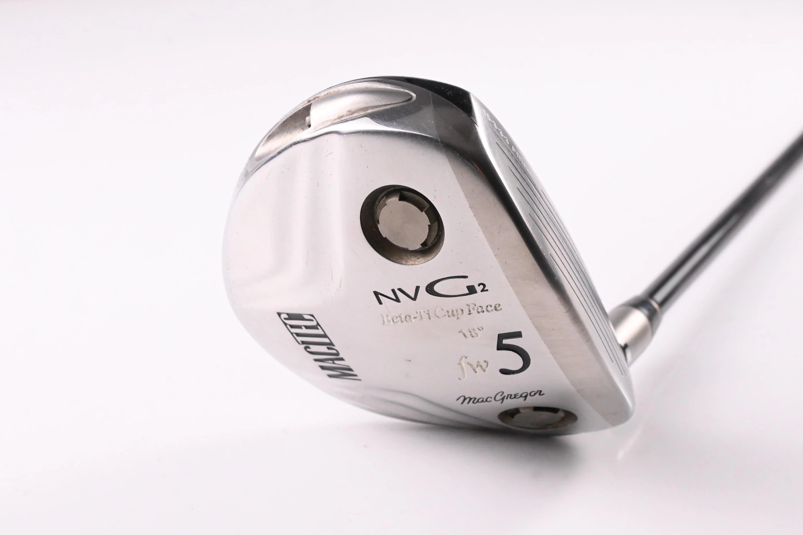 MacGregor MacTec NVG2 #5 Wood / 18 Degree / Senior Flex Fujikura Triple Action