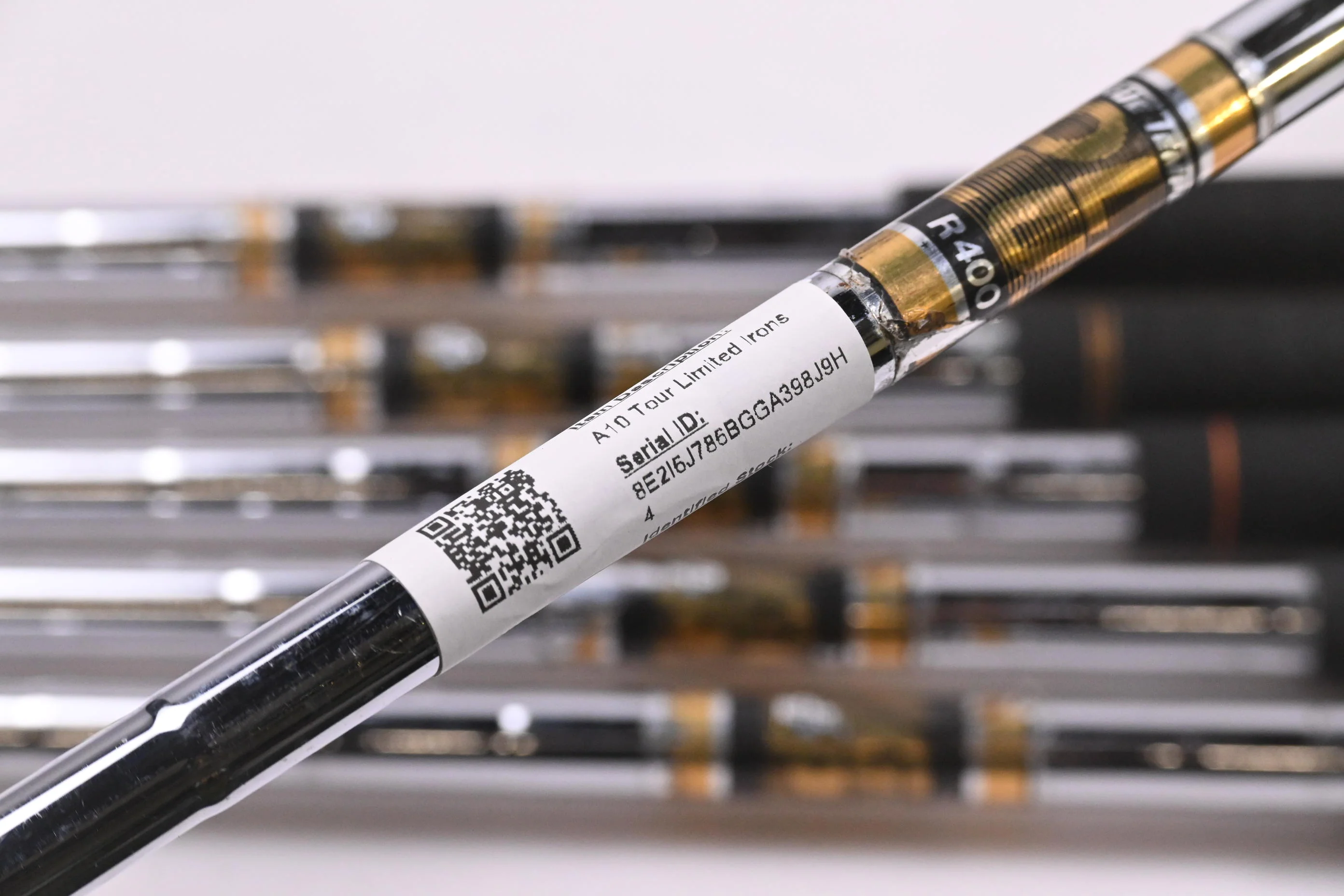 Maxfli A10 Tour Limited Irons / 3-8i / Regular Flex Gold Plus R400 Shafts - Image 6