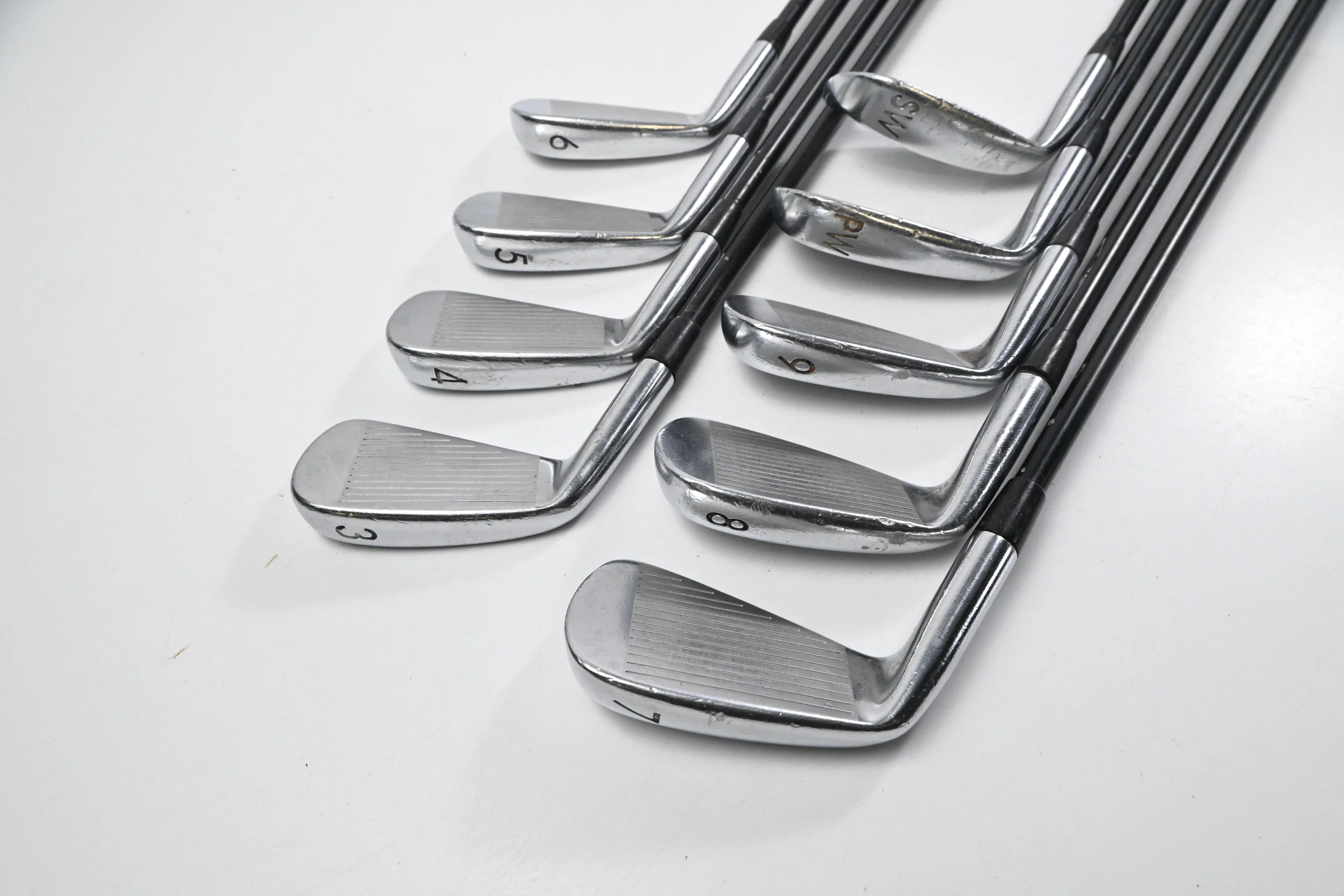 Maxfli Revolution Black Dot Irons / 3-PW+SW / Stiff Flex EI-70 Shafts - Image 4