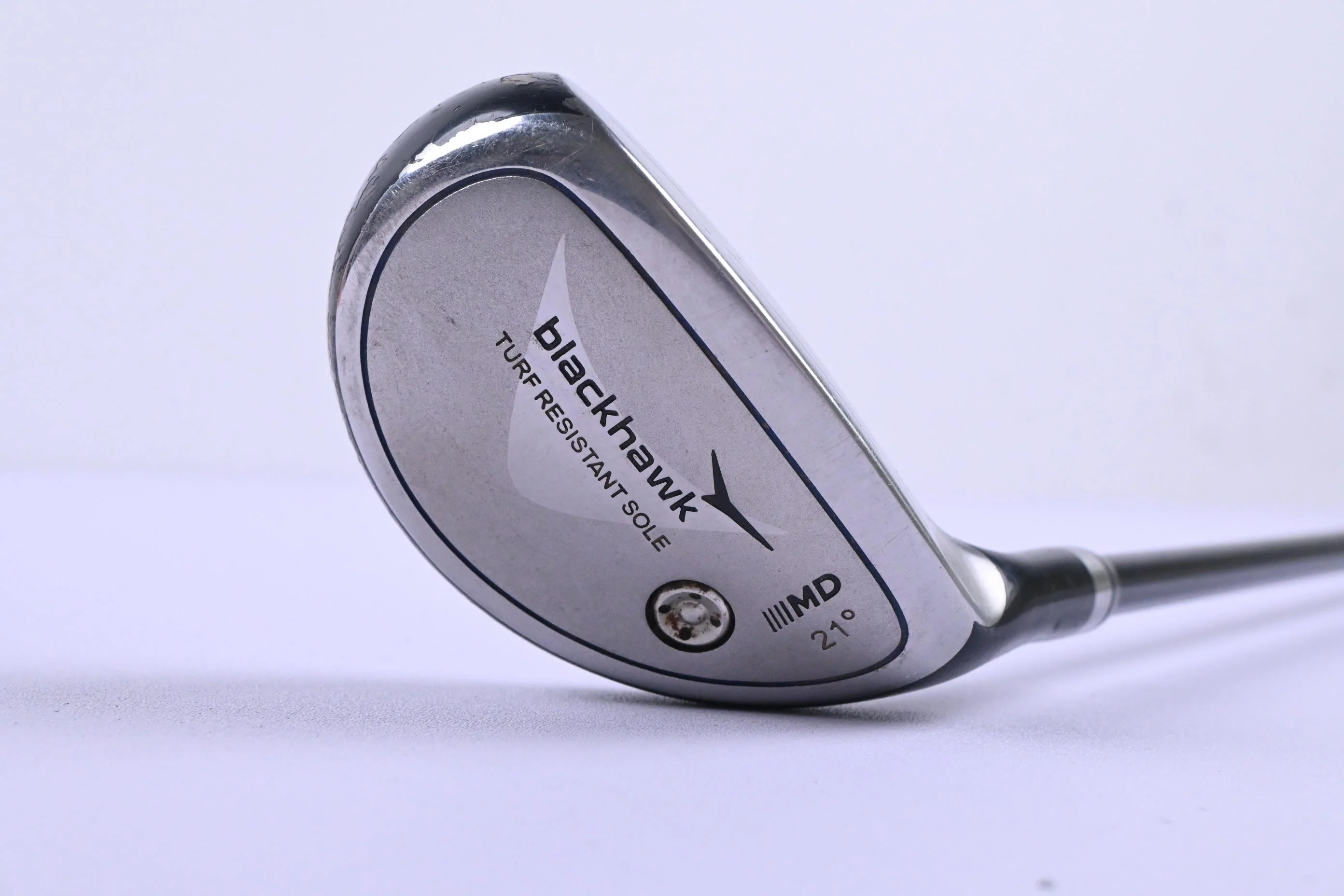 MD Golf Blackhawk #4 Hybrid / 21 Degree / Regular Flex UST UD Golf Blackhawk